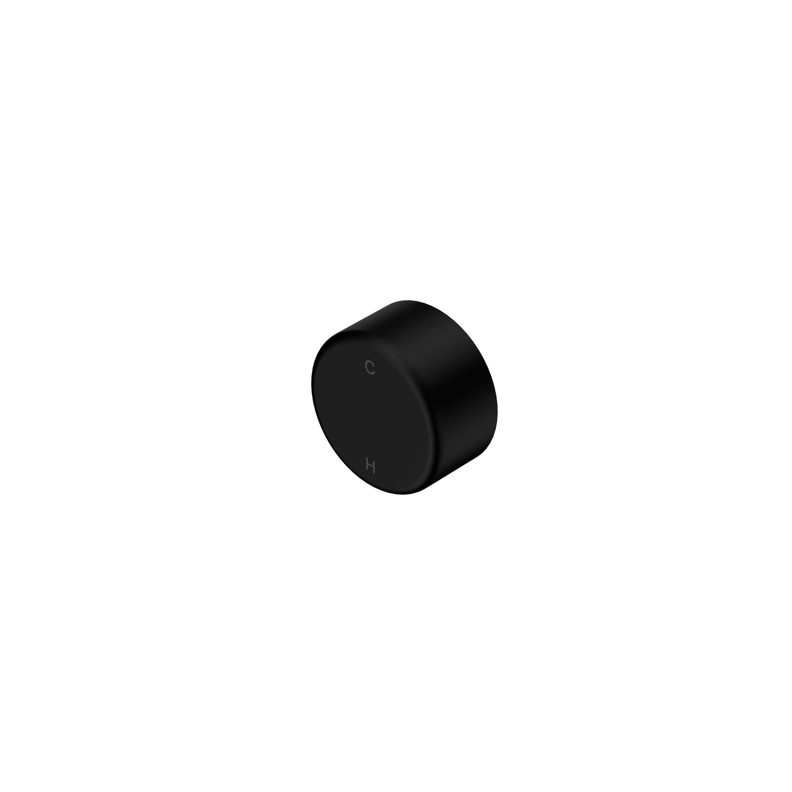 Serenity Progressive Metal Handle Matte Black