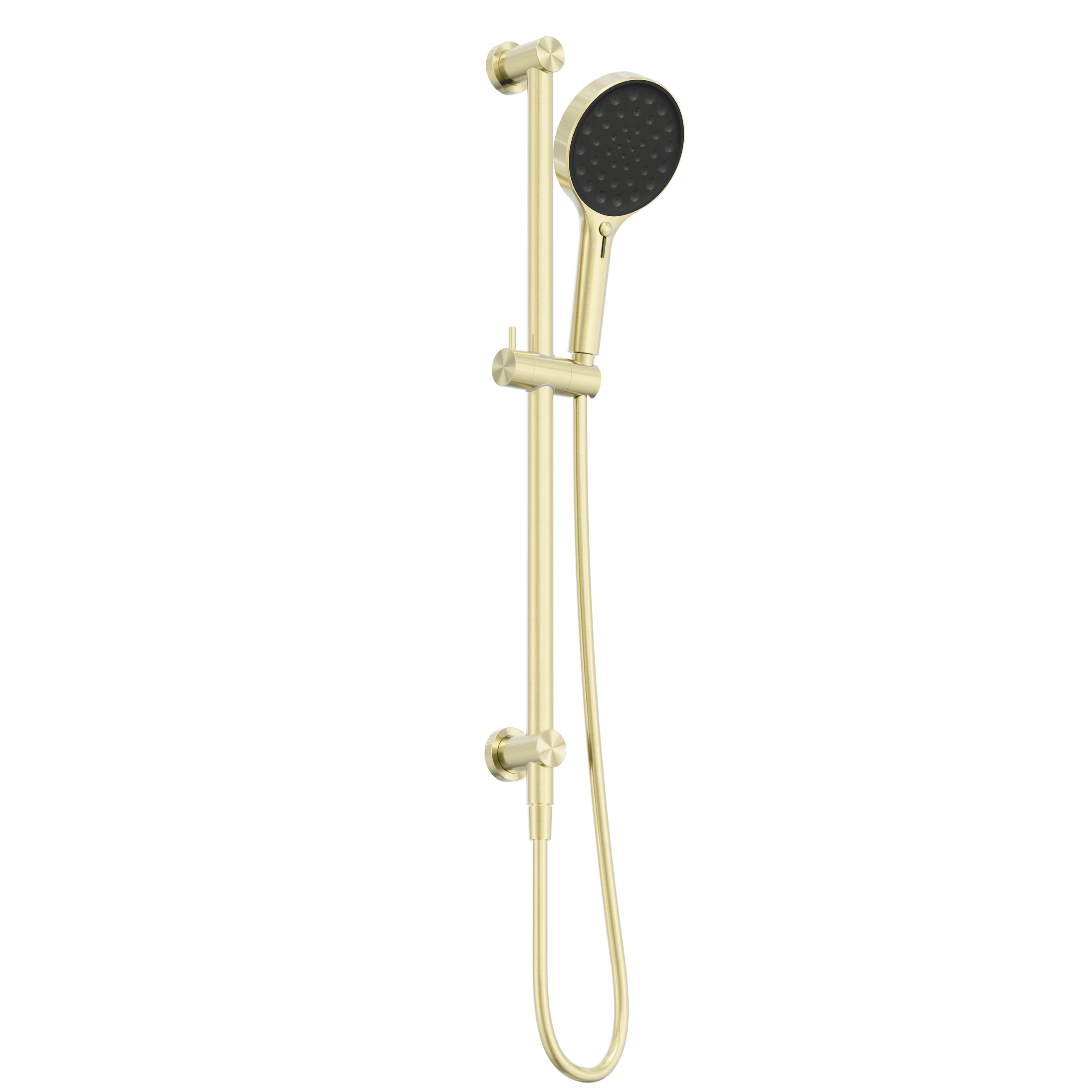 Serenity Rail Shower Brushed Gold