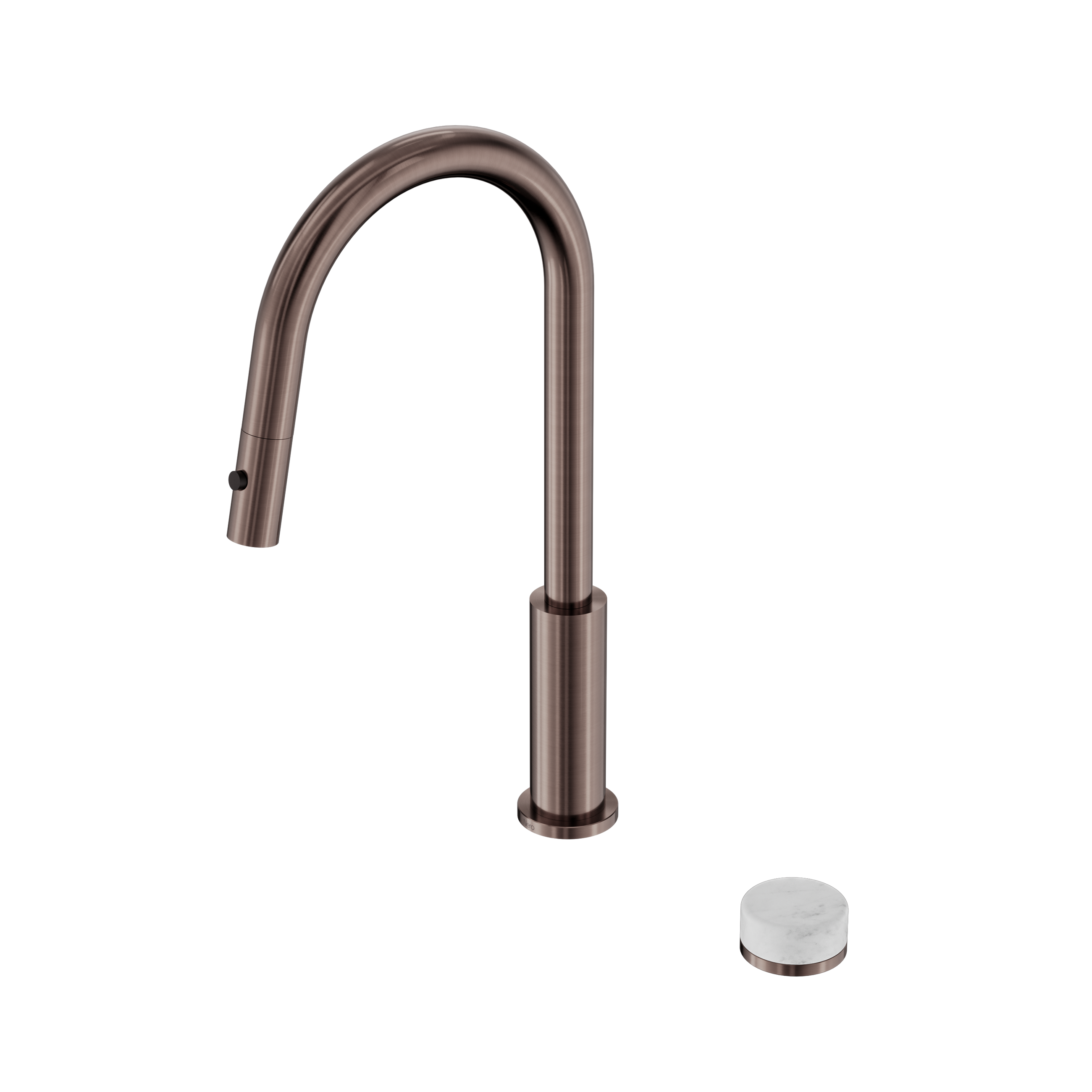 Serenity Progressive Pull Out kitchen Set With Carrara Handle Brushed Bronze