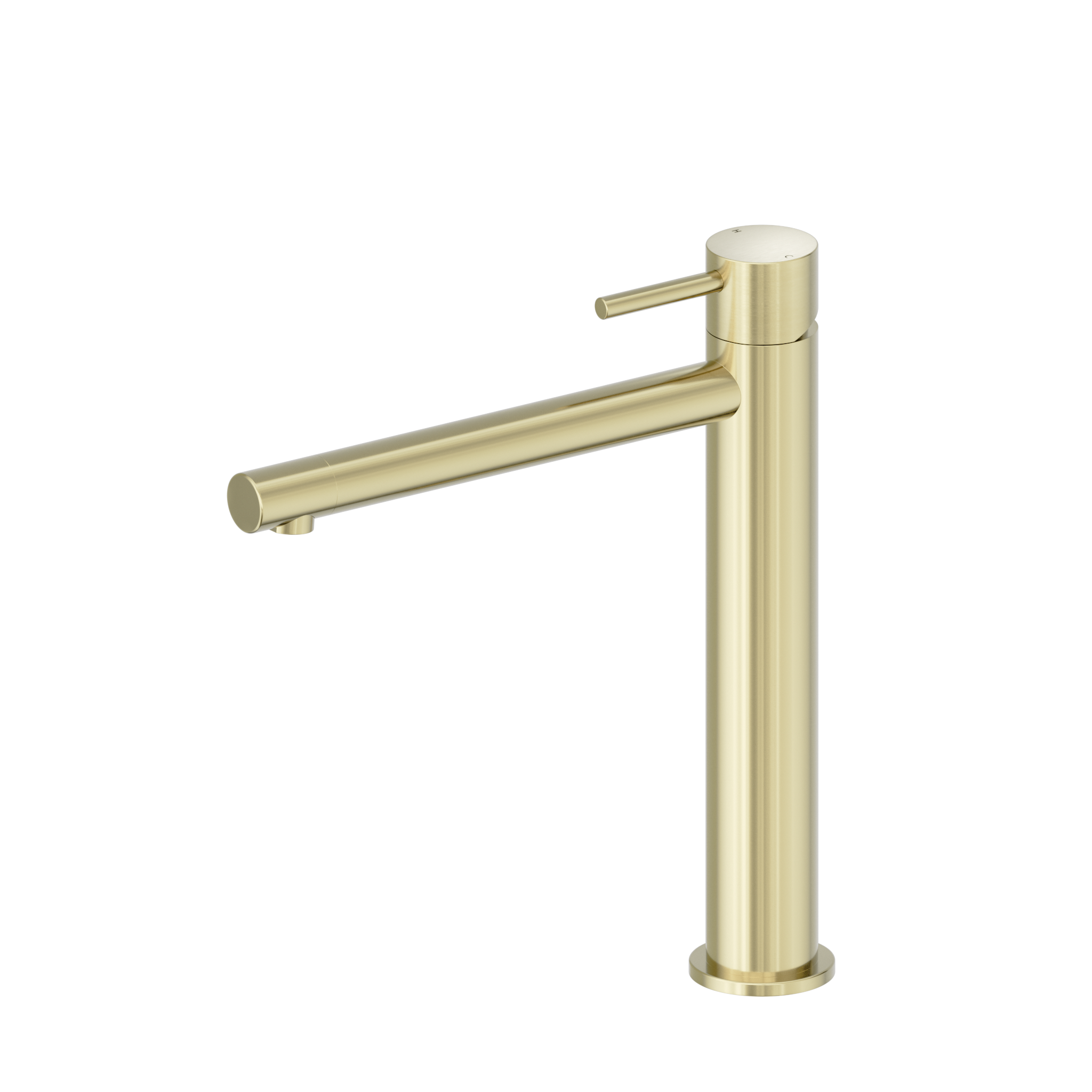 Dolce II Tall Basin Mixer Brushed Gold