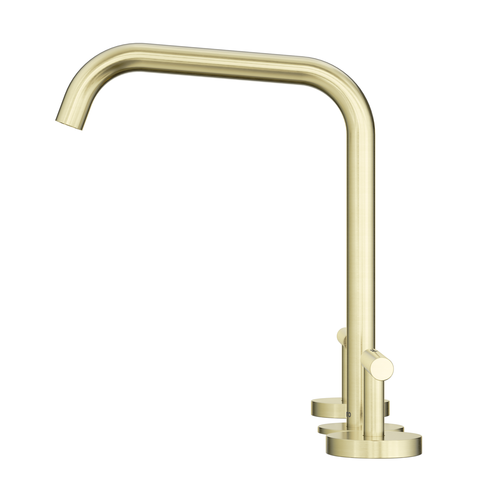 Mecca Lever Bath/Kitchen Set Edge Spout Brushed Gold