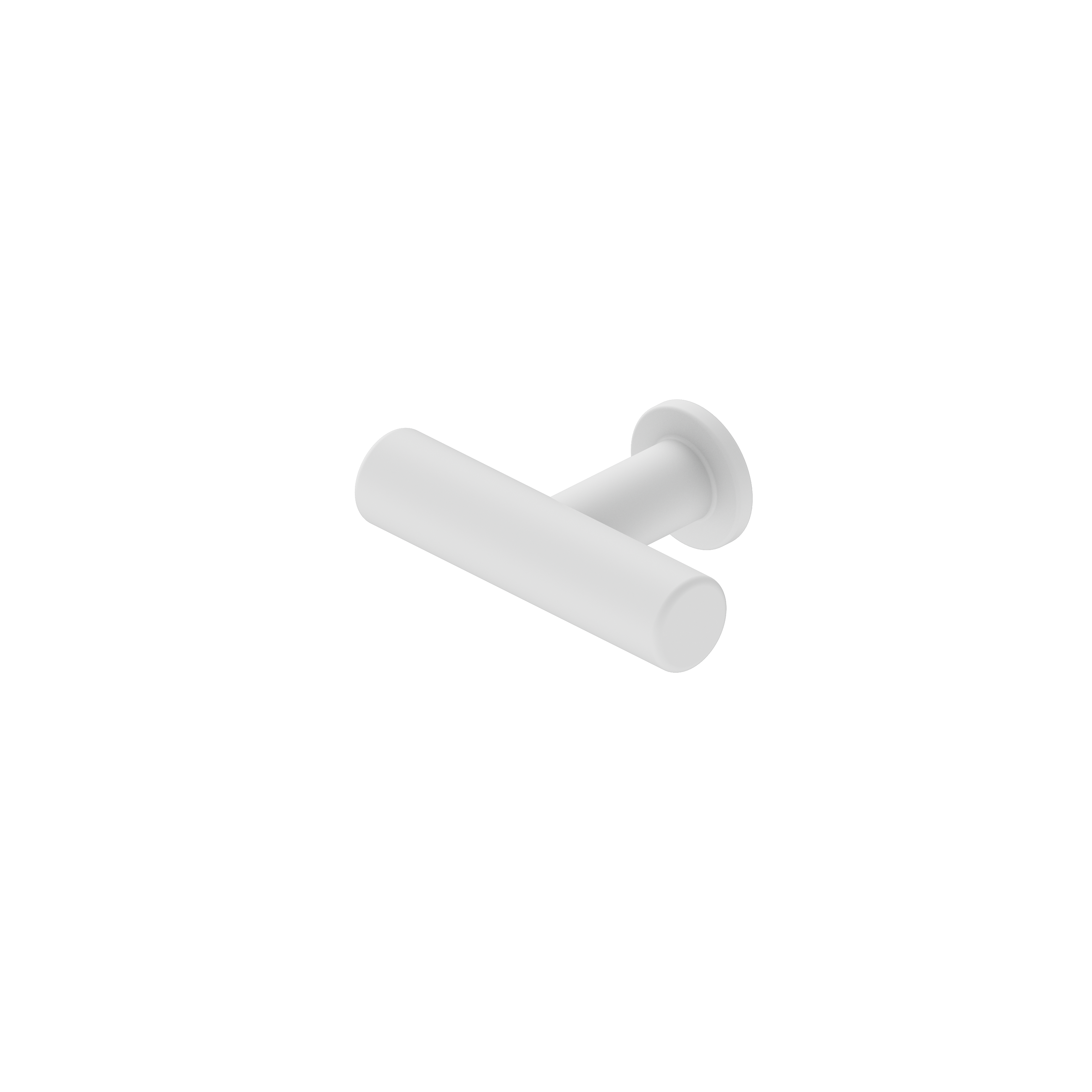 Mecca T-Pull Handle Matte White