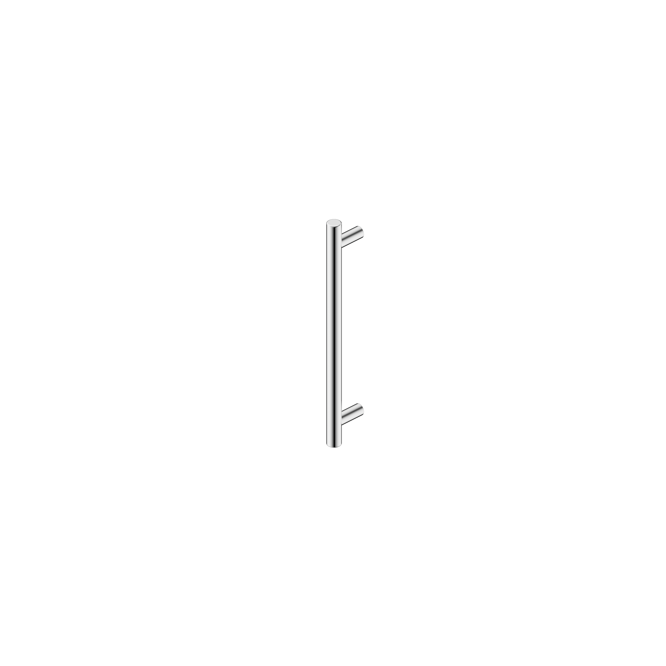 Mecca Pull Handle 200mm Chrome