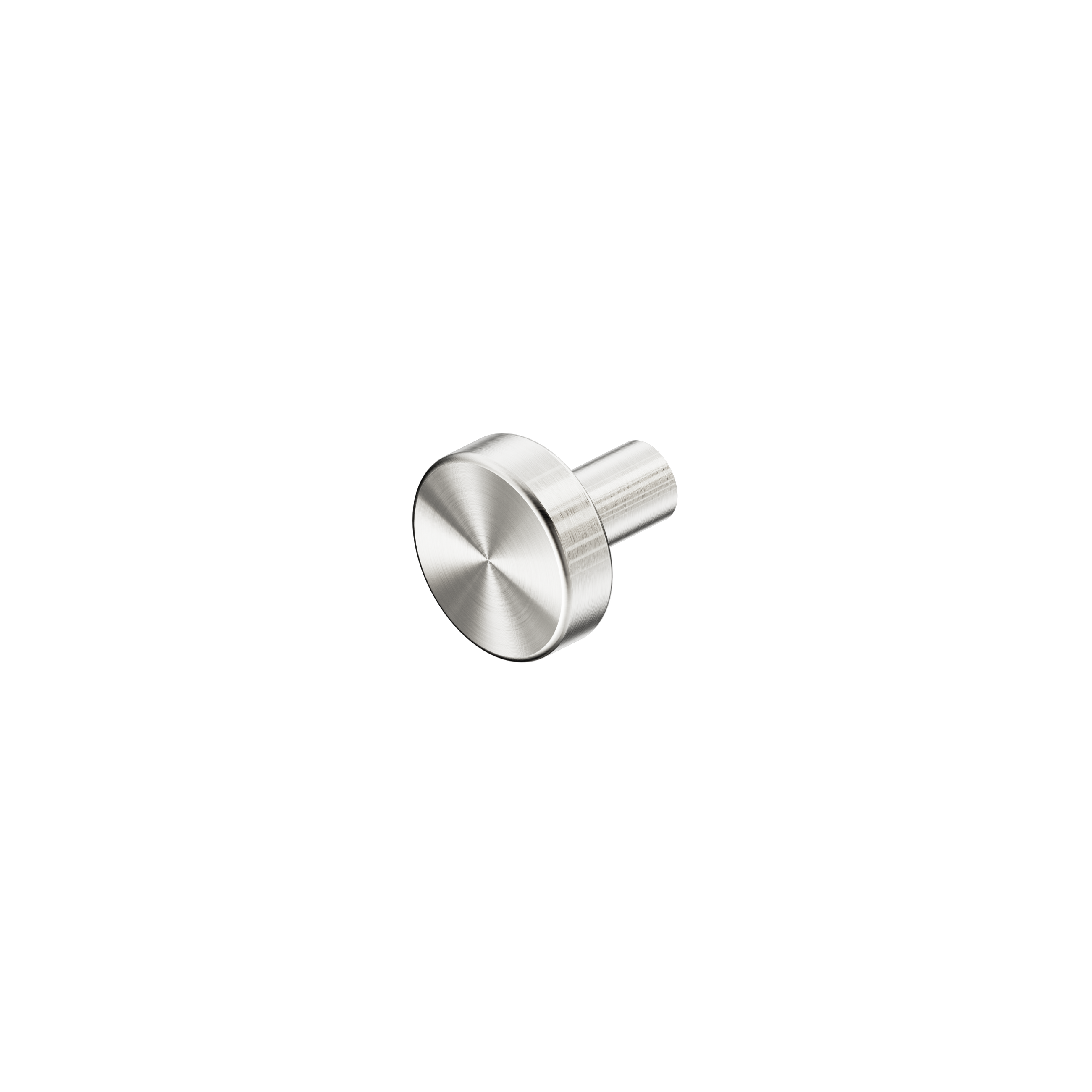 Mecca Cabinet Knob – Ø26 Brushed Nickel