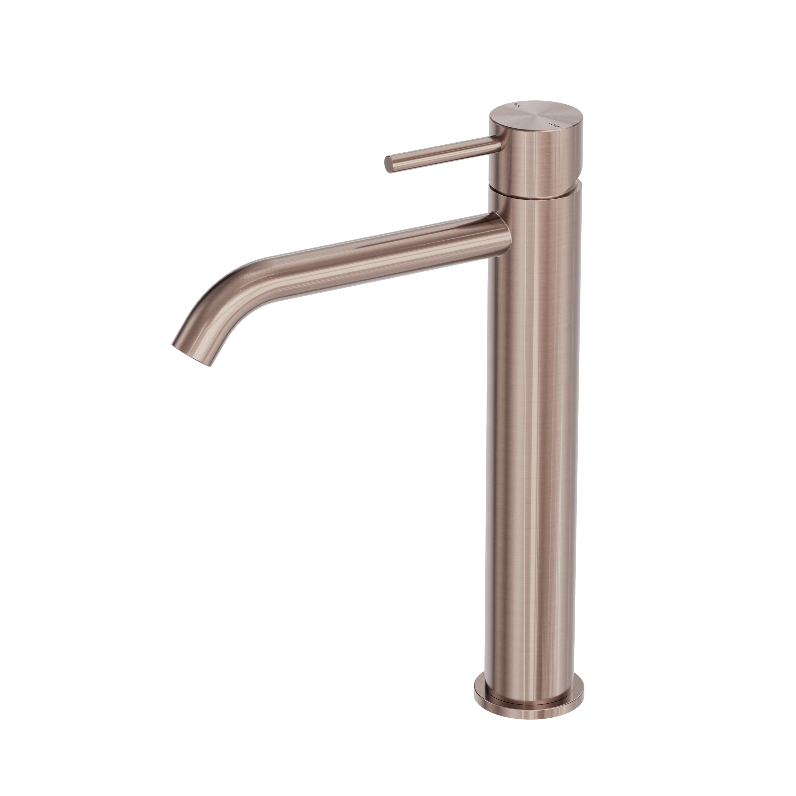 Zen SS316L Tall Basin Mixer Brushed Bronze