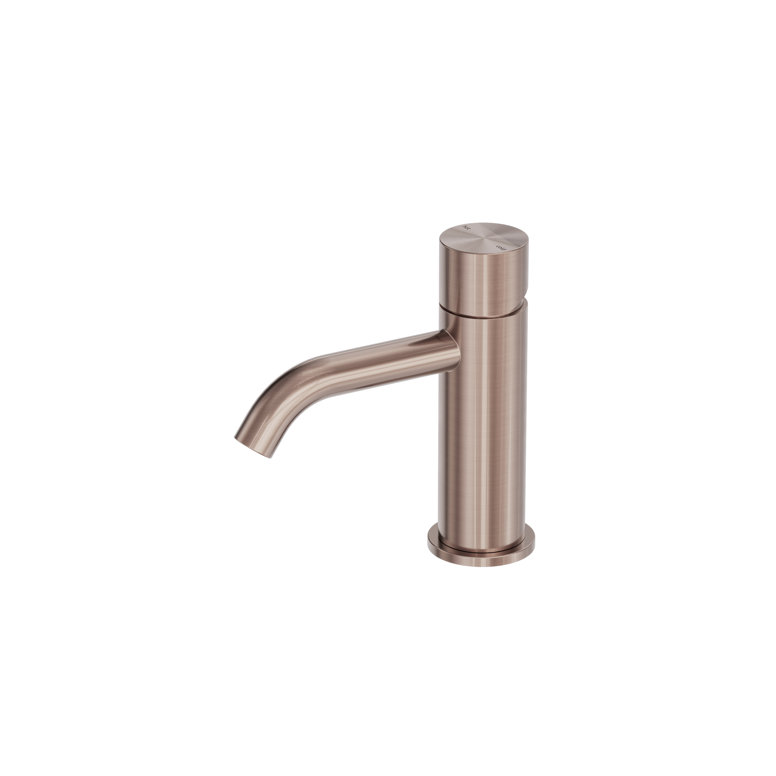 Zen SS316L Basin Mixer Handless Brushed Bronze