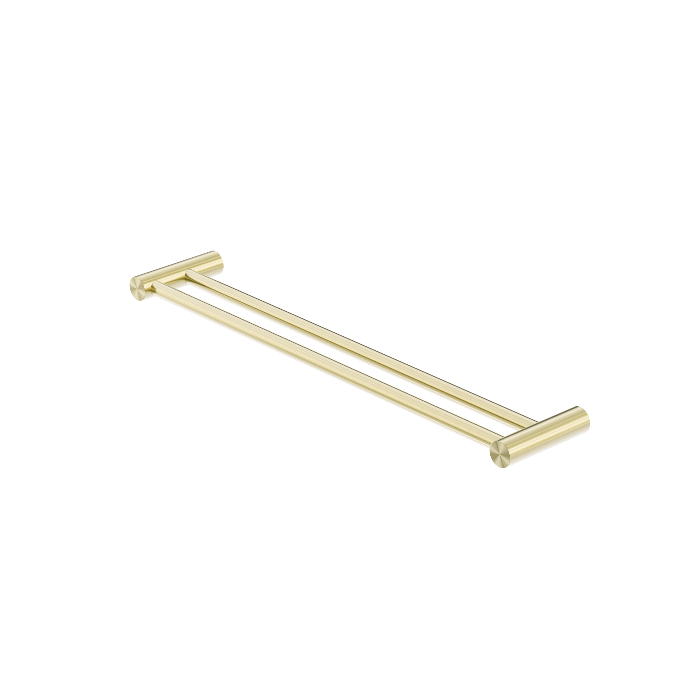Zen SS316L Double Towel Rail 600mm Brushed Gold