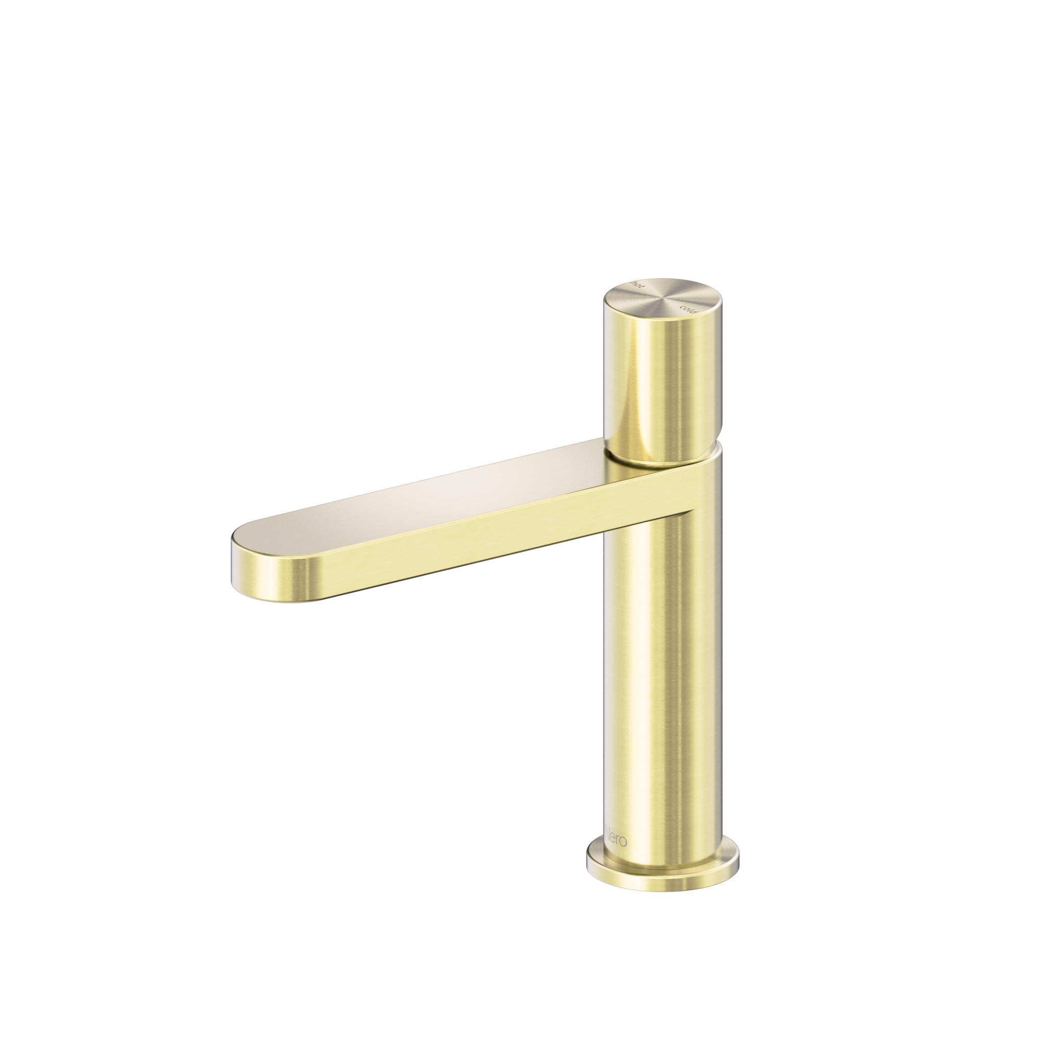 Pure SS316L Basin Mixer Brushed Gold