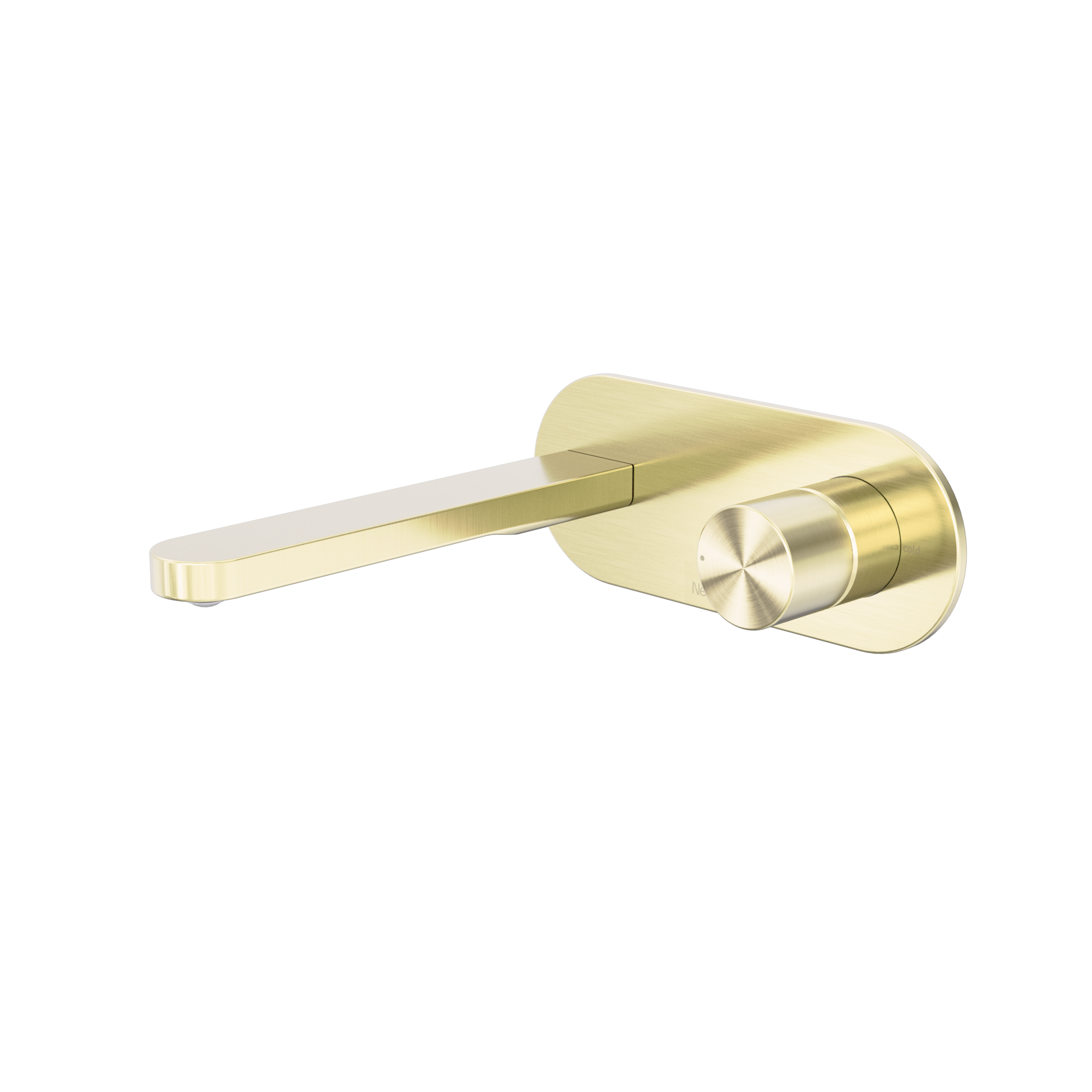 Pure SS316L Progressive Wall Basin/Bath Mixer Brushed Gold