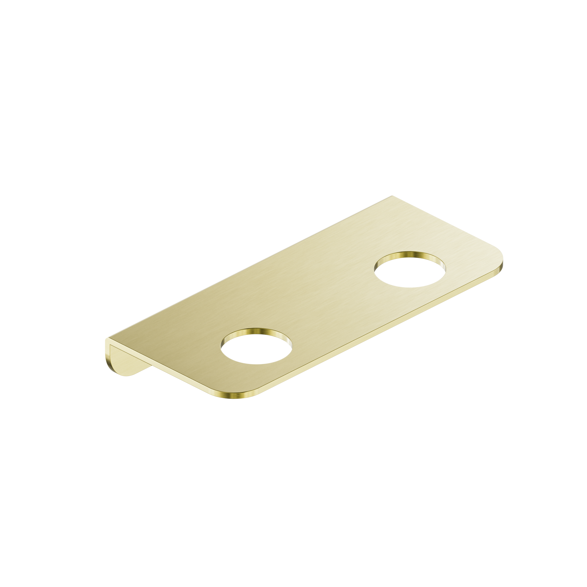Mecca Double Soap Bottle Holder Brushed Gold