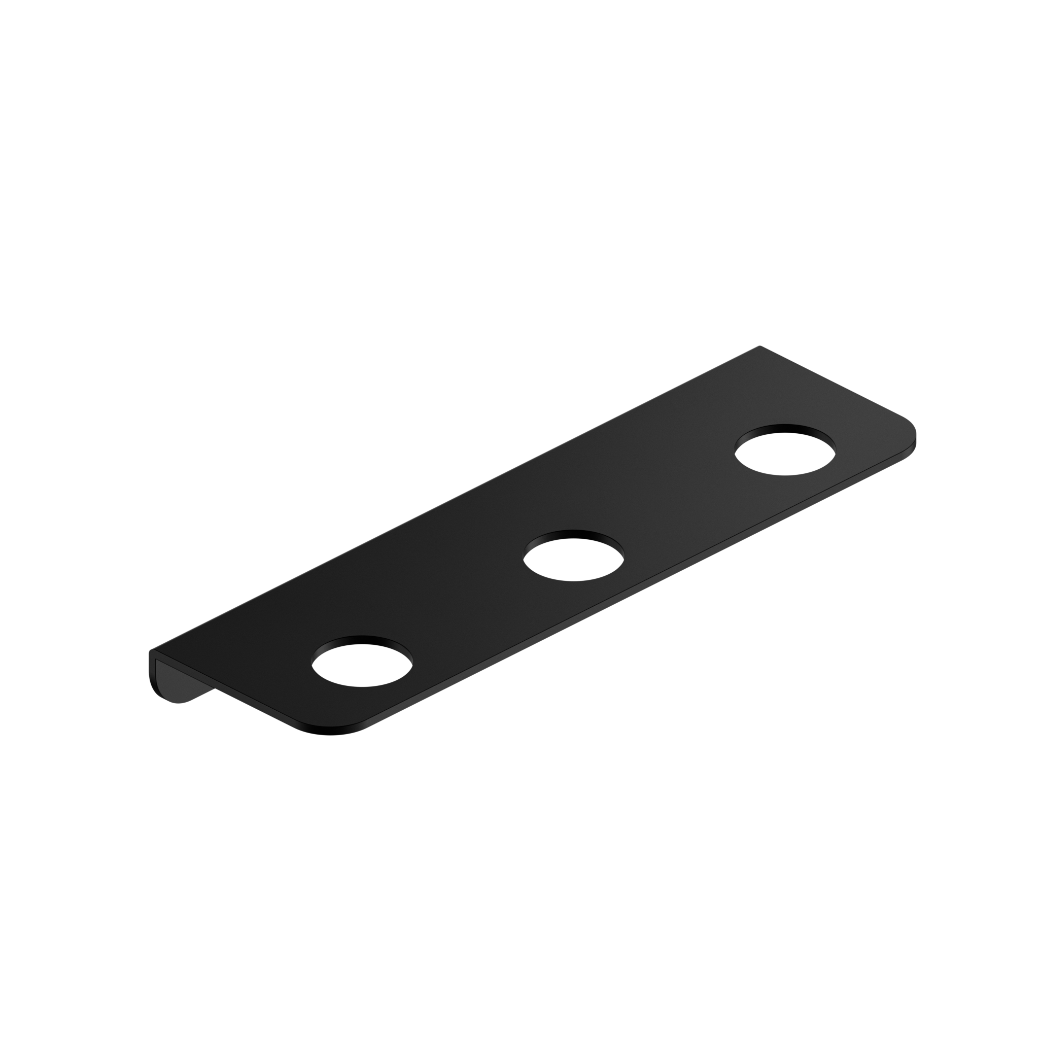 Mecca Triple Soap Bottle Holder Matte Black