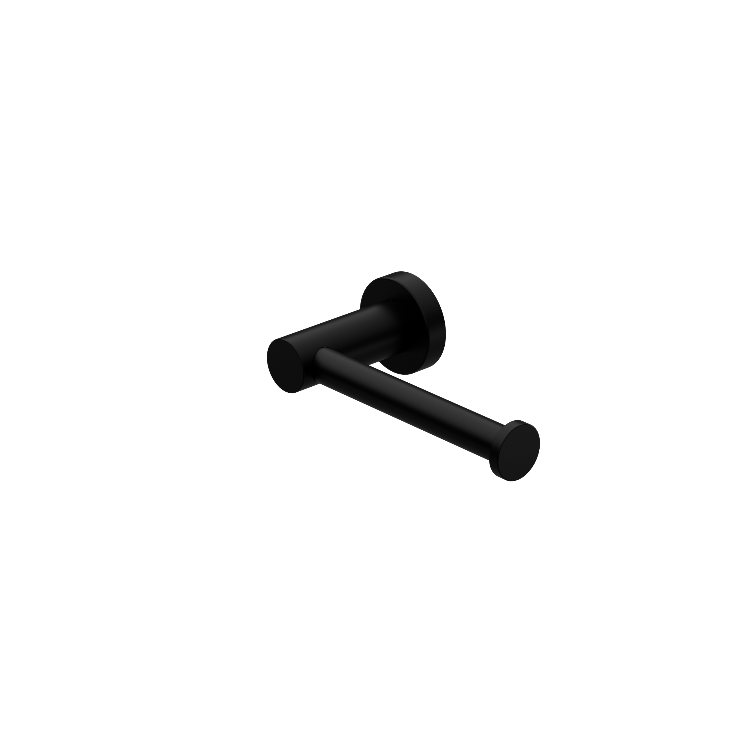 Mecca Toilet Roll Holder Matte Black