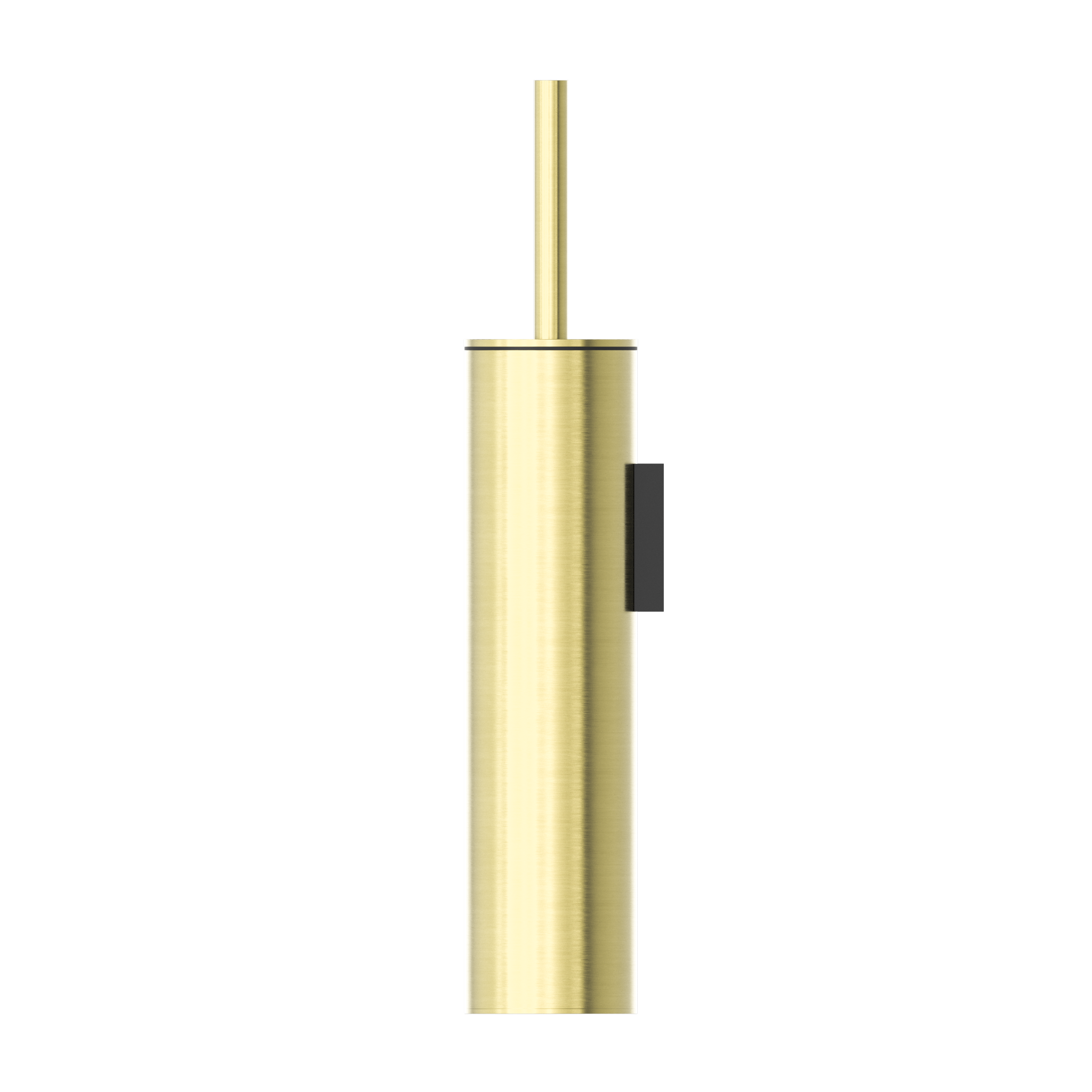 Mecca Toilet Brush Holder Brushed Gold