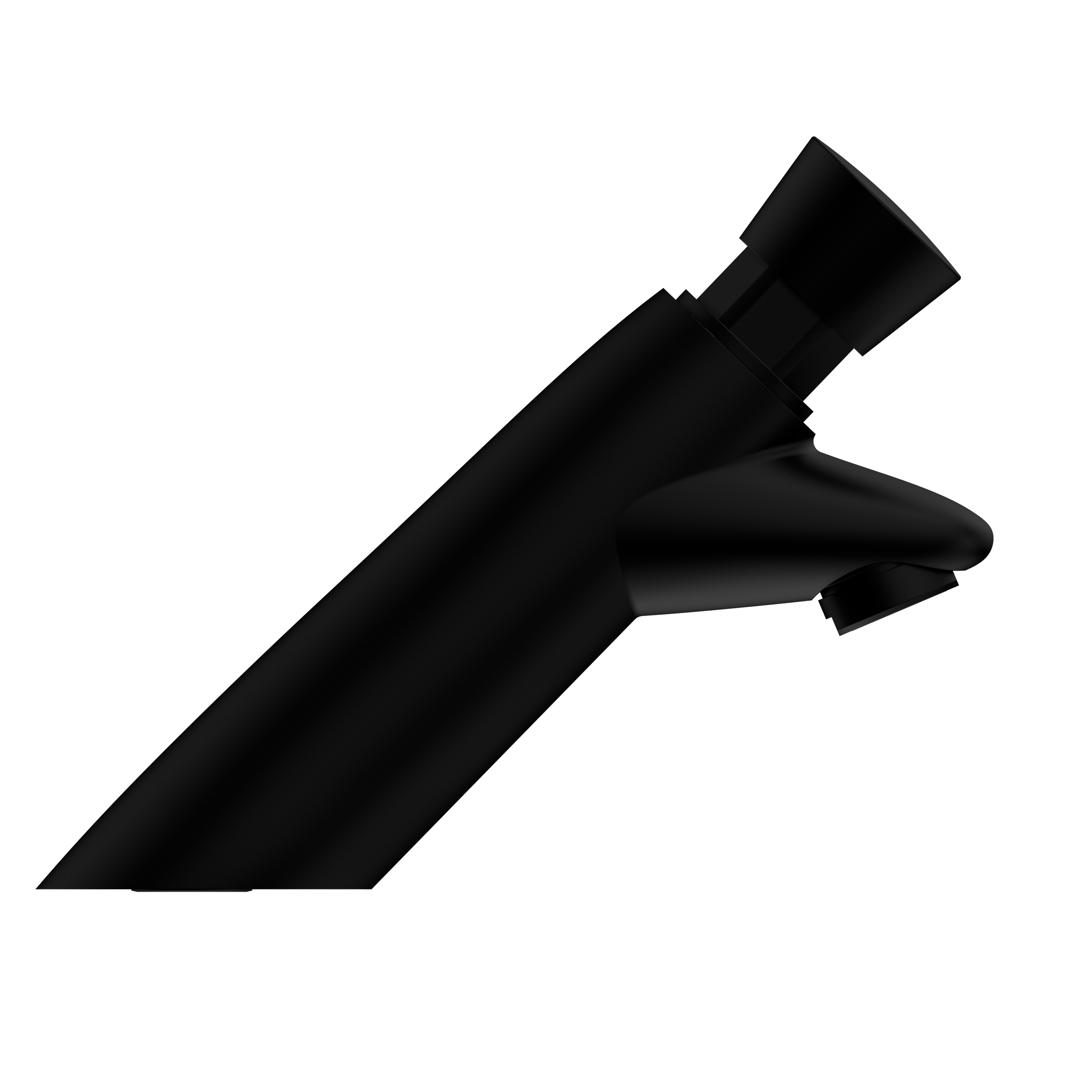 SS316 Lead Free Timeflow Push Button Pillar Tap PVD Black