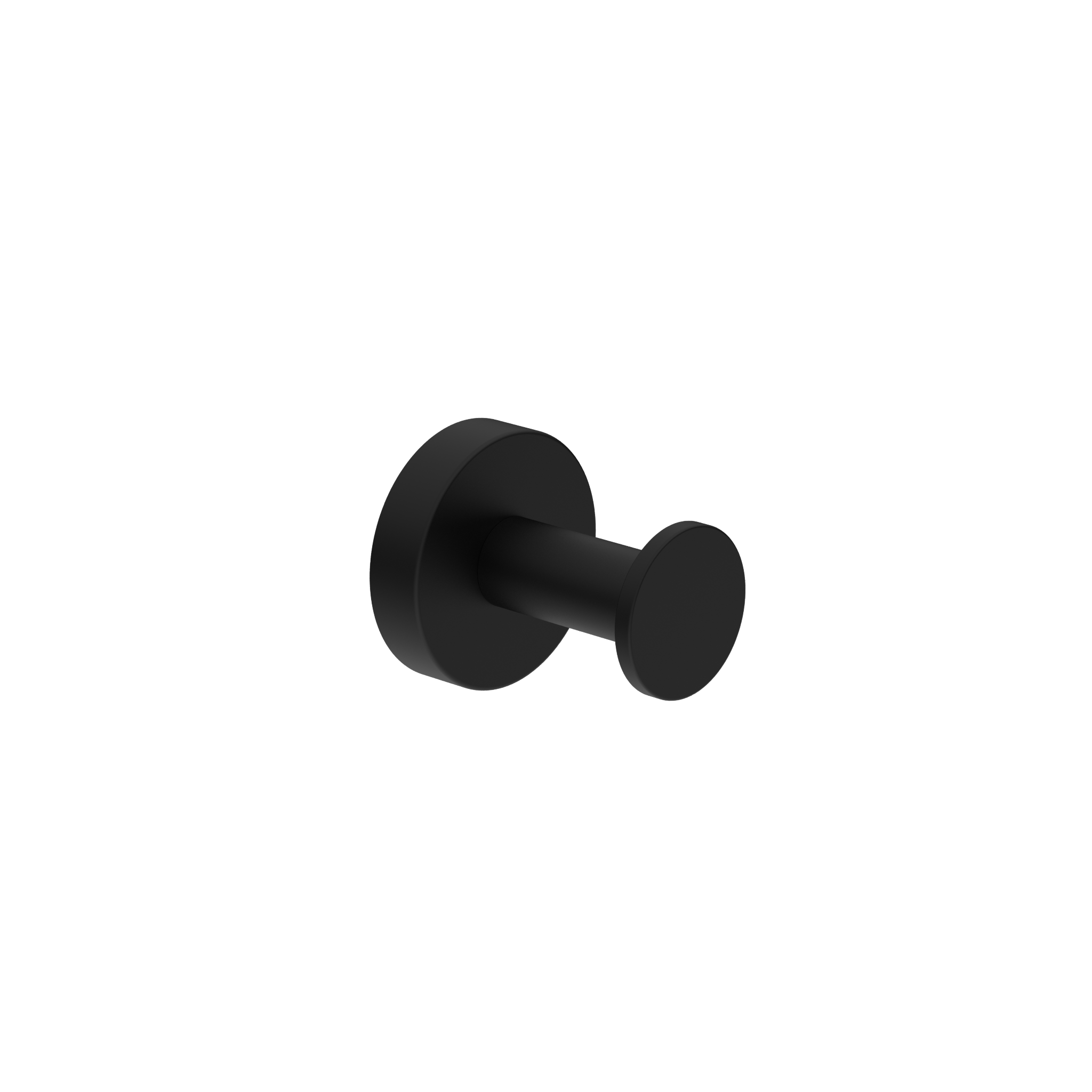 Dolce II Robe Hook Matte Black