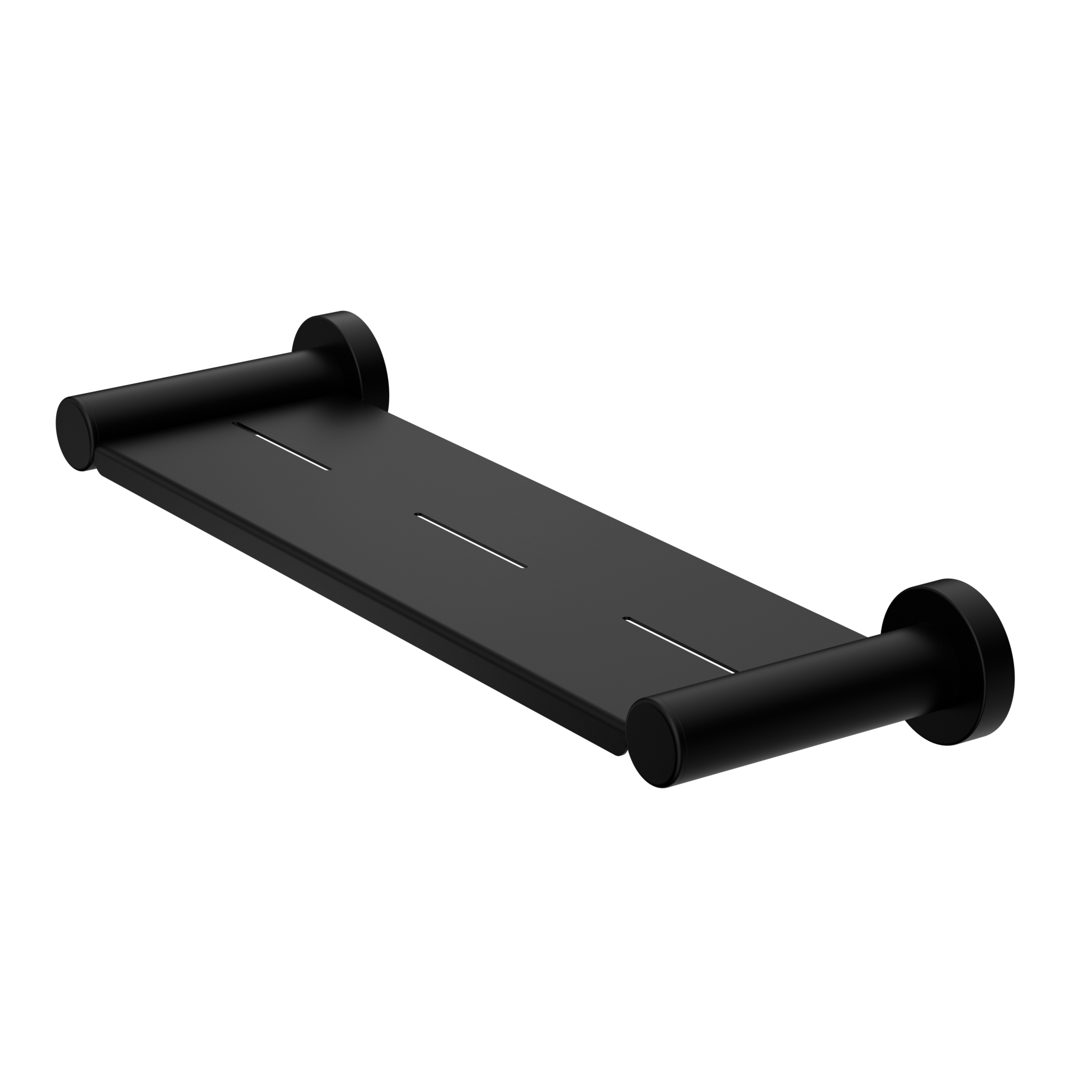 Dolce II Metal Shower Shelf Matte Black
