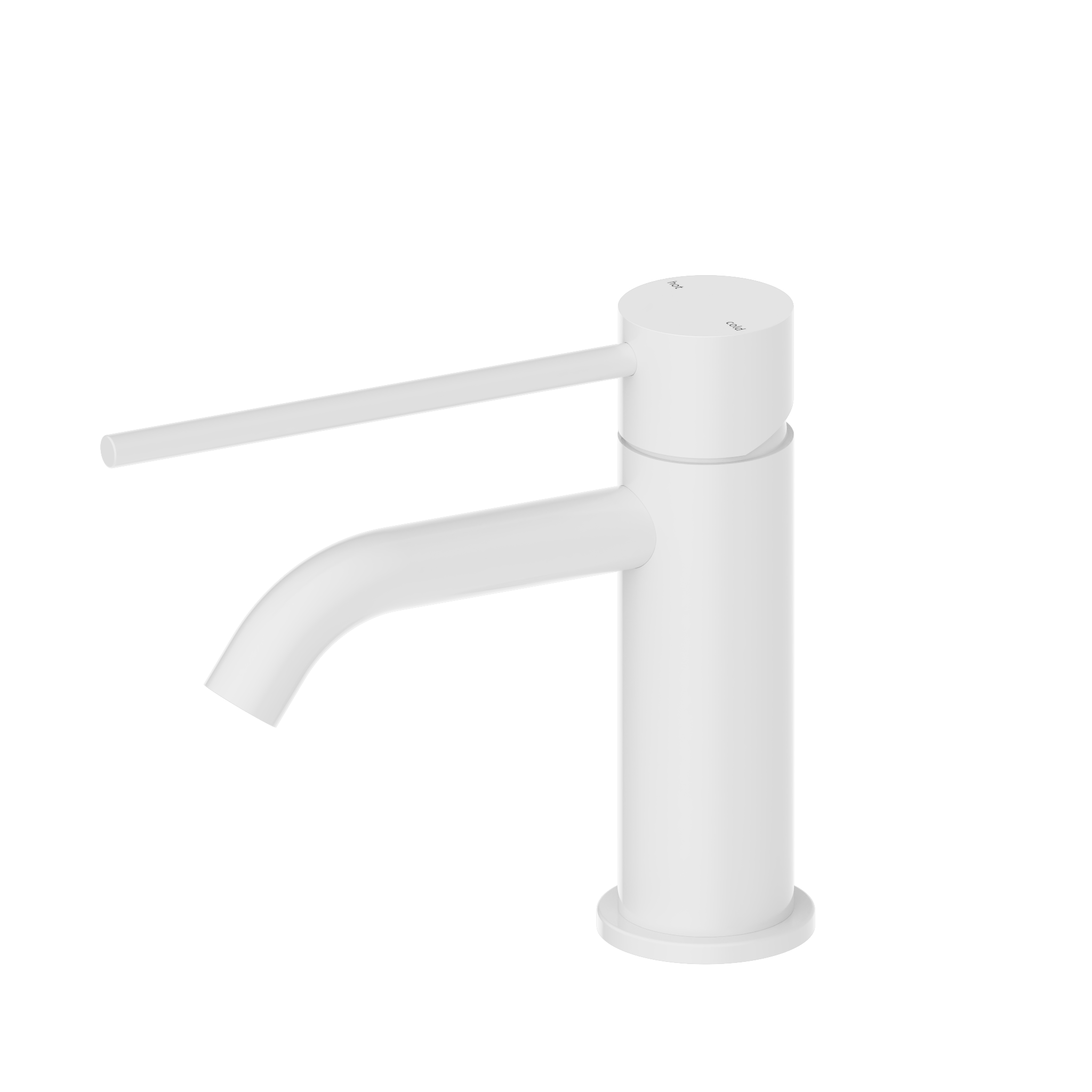 Mecca Care Basin Mixer Matte White