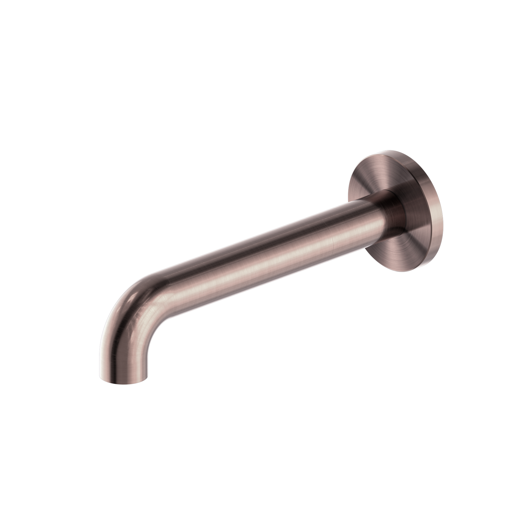 Mecca Basin/Bath Spout Only 120mm Brushed Bronze