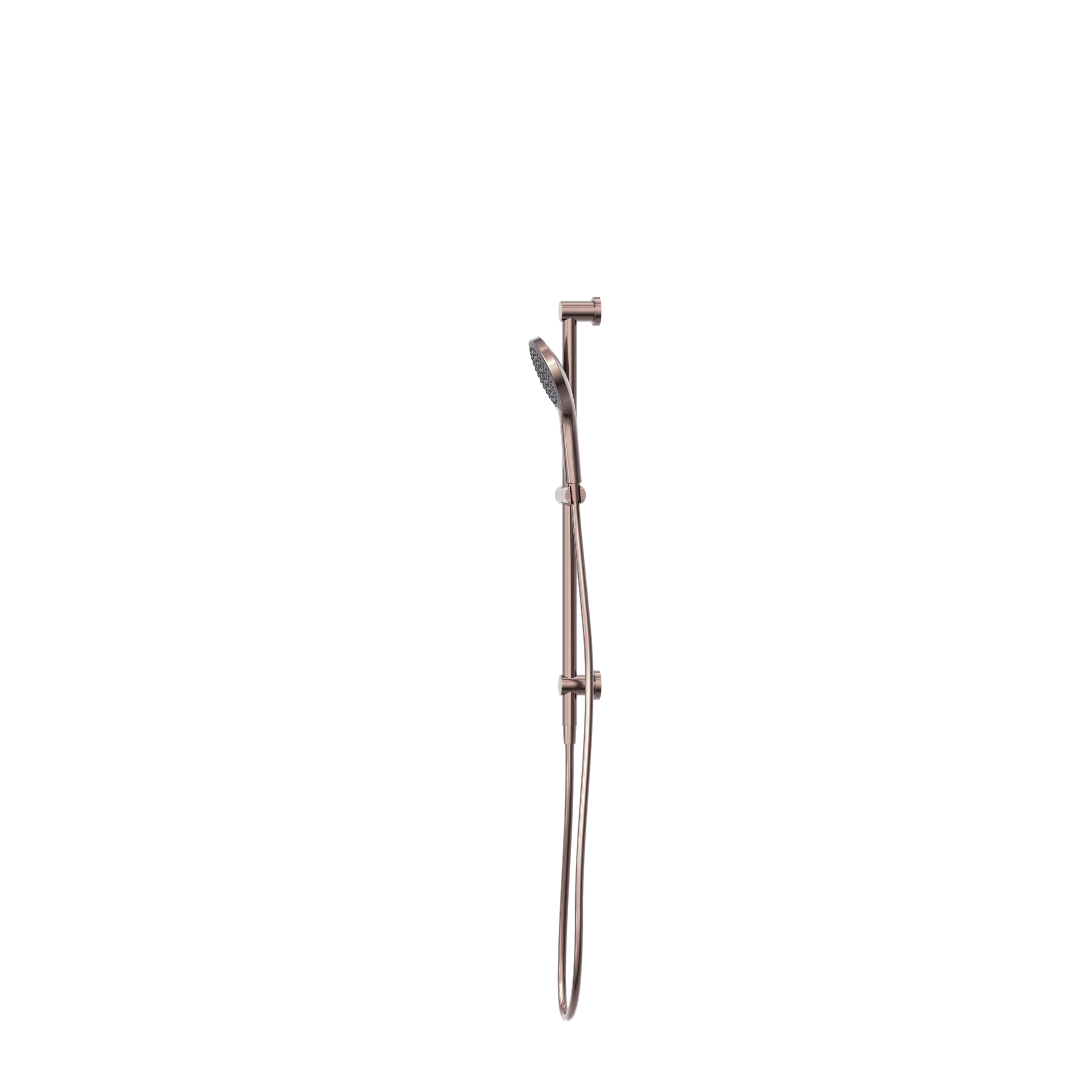 Mecca Shower Rail With Air Shower II Brushed Bronze