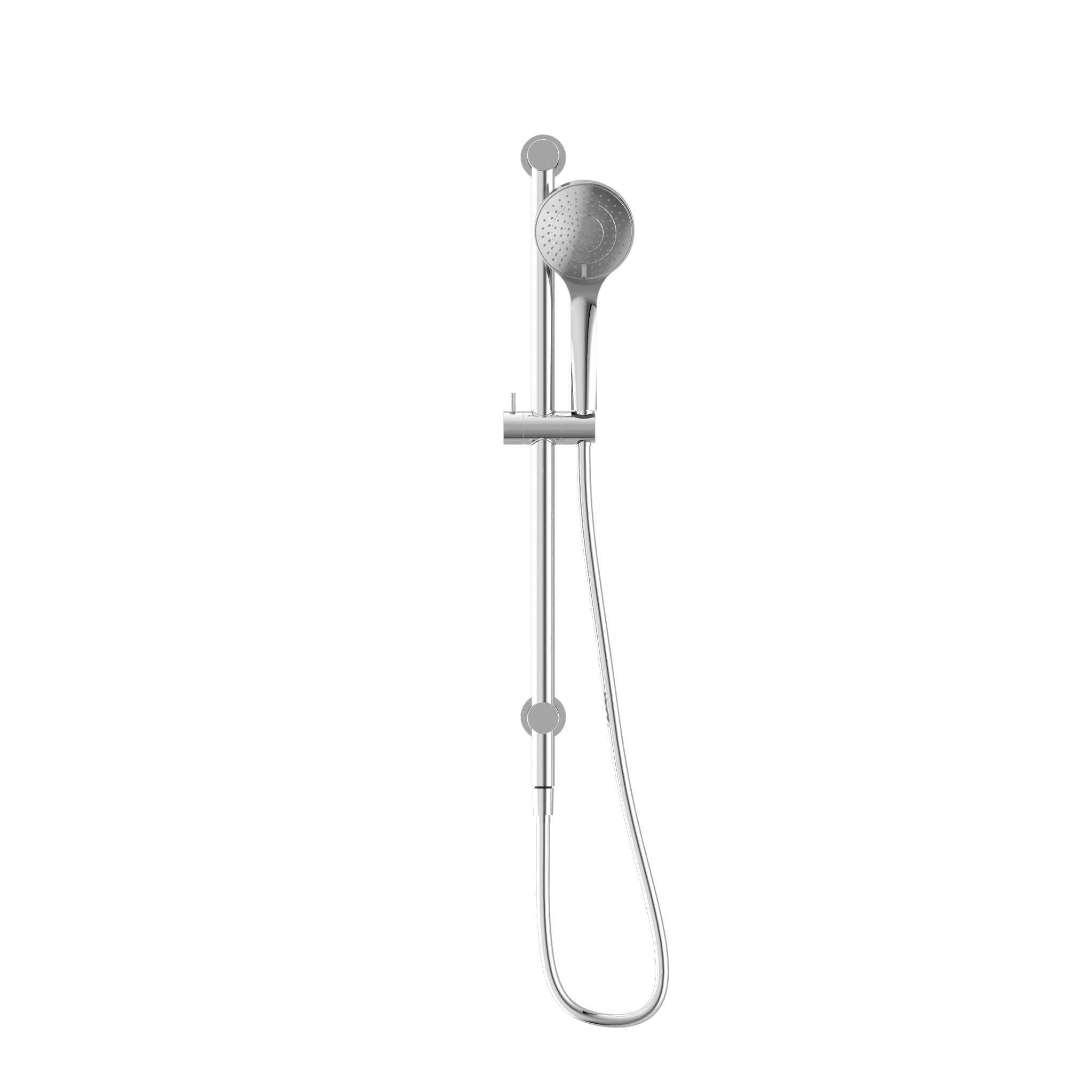 Mecca Shower Rail With Air Shower Chrome