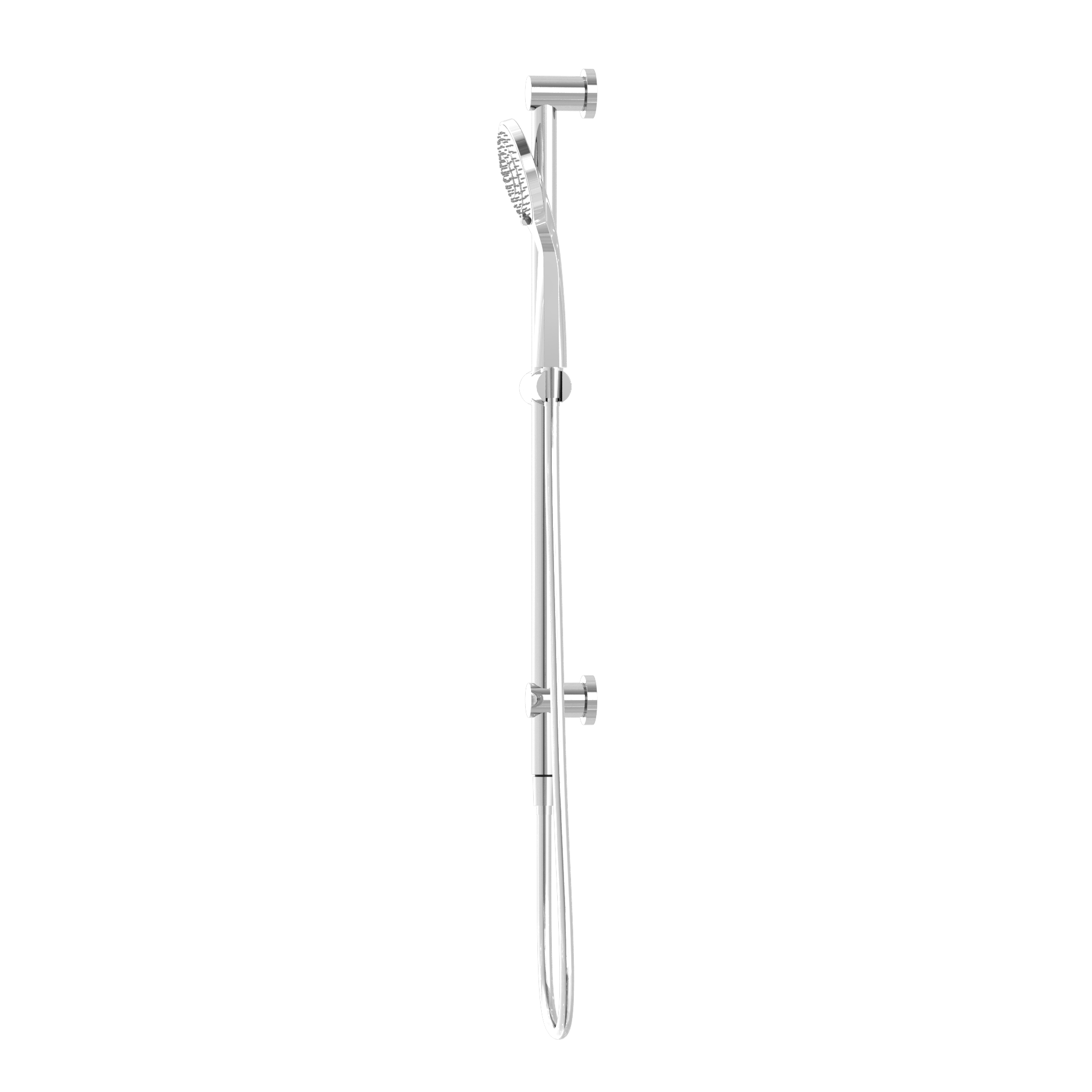 Mecca Shower Rail With Air Shower Chrome