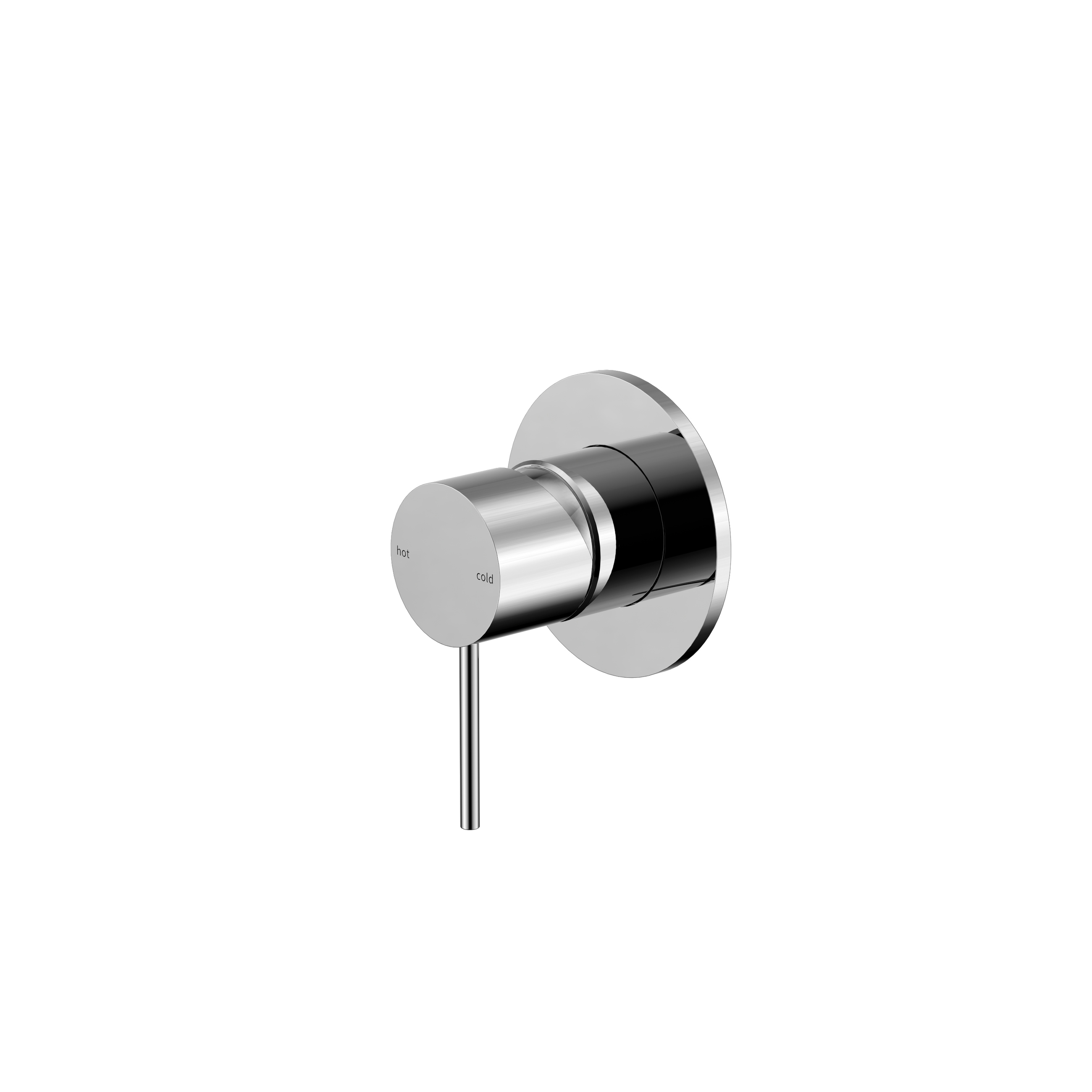 Mecca Shower Mixer 80mm Plate Chrome