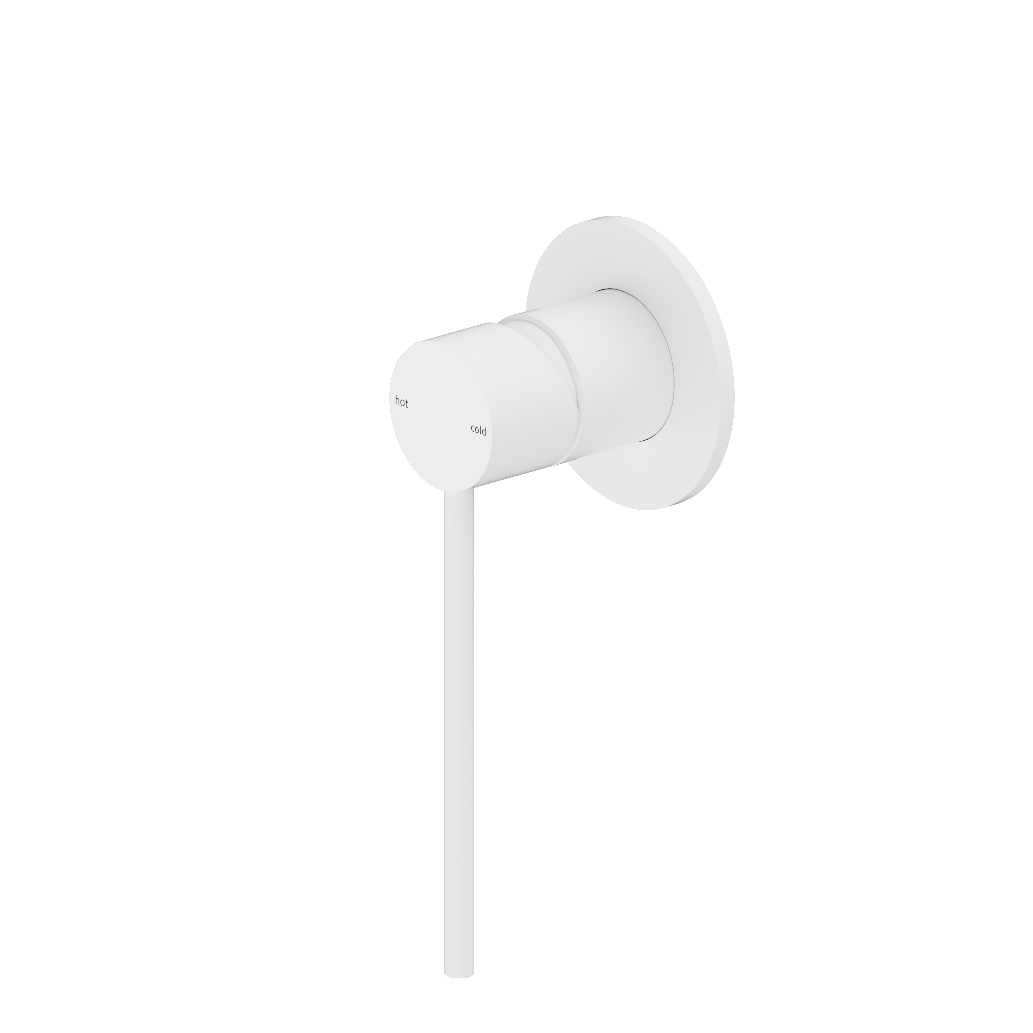 Mecca Care Shower Mixer Matte White