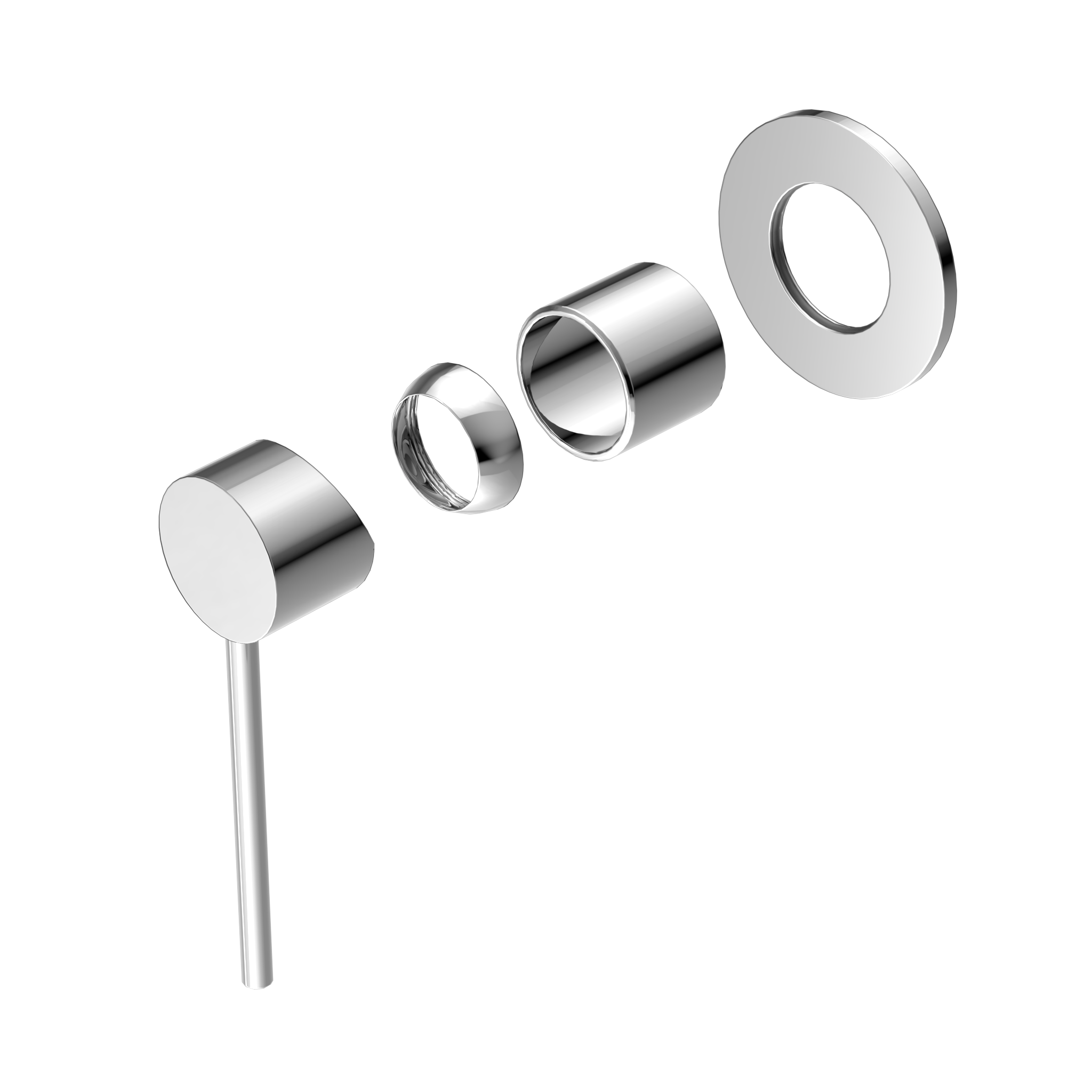 Mecca Care Shower Mixer Trim Kits Only Chrome