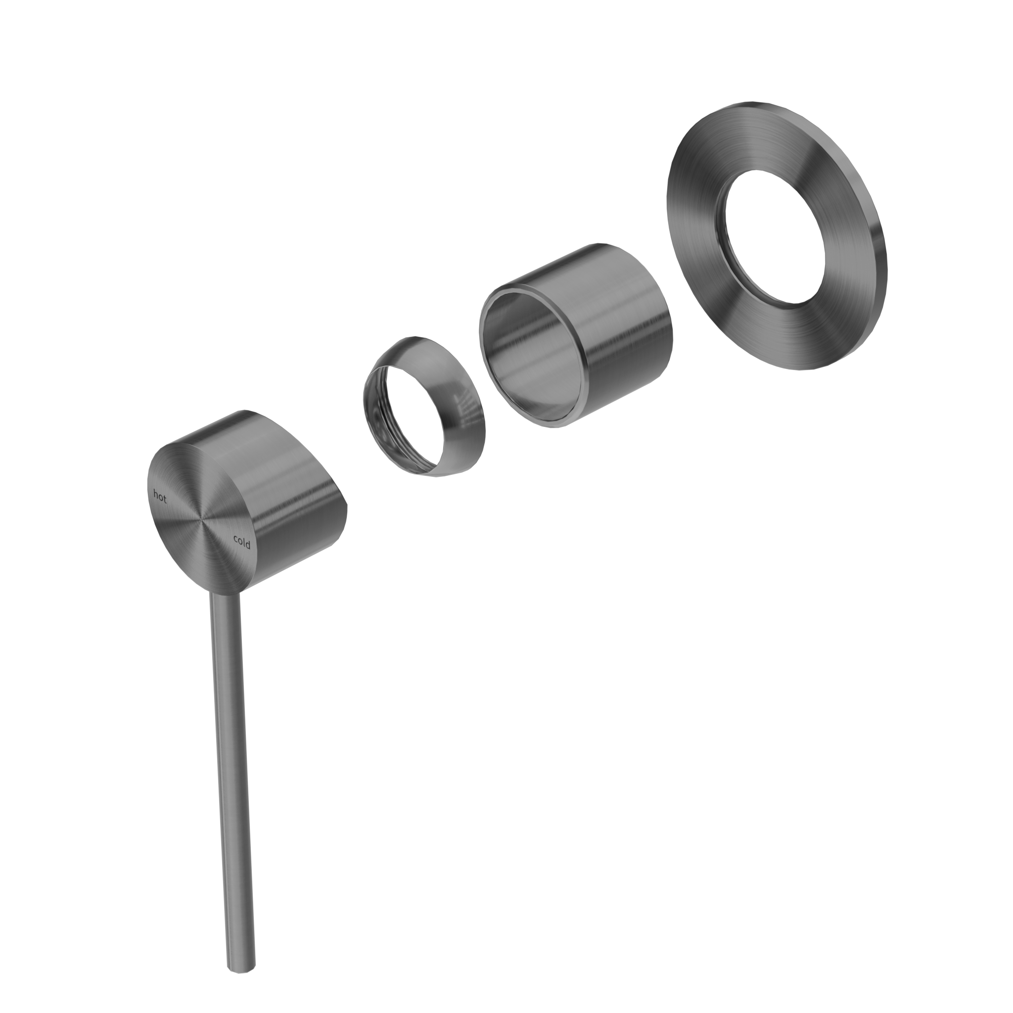 Mecca Care Shower Mixer Trim Kits Only Gun Metal