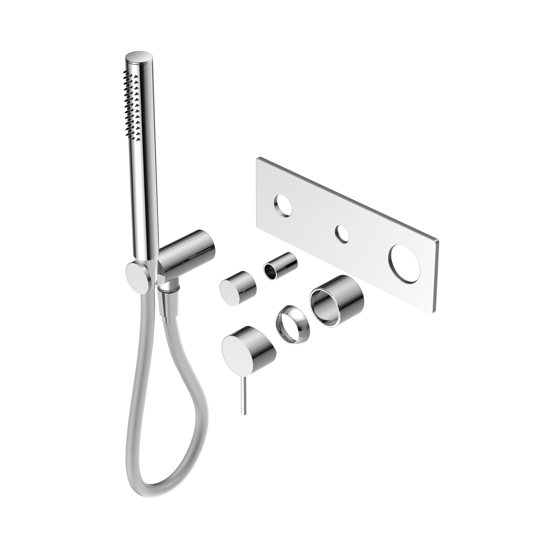 Mecca Shower Mixer Diverter System Trim Kits Only Chrome