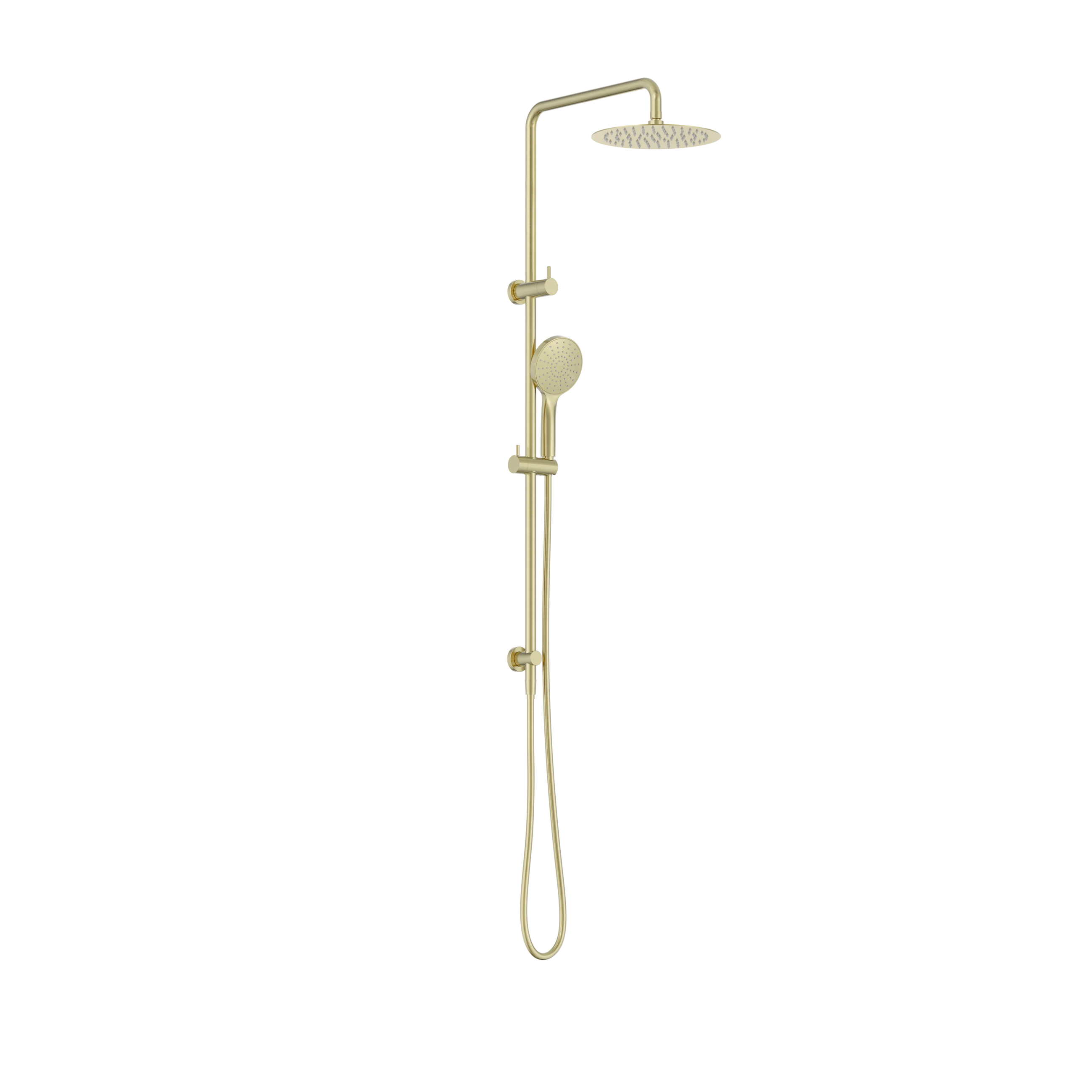 Dolce II Twin Shower Brushed Gold
