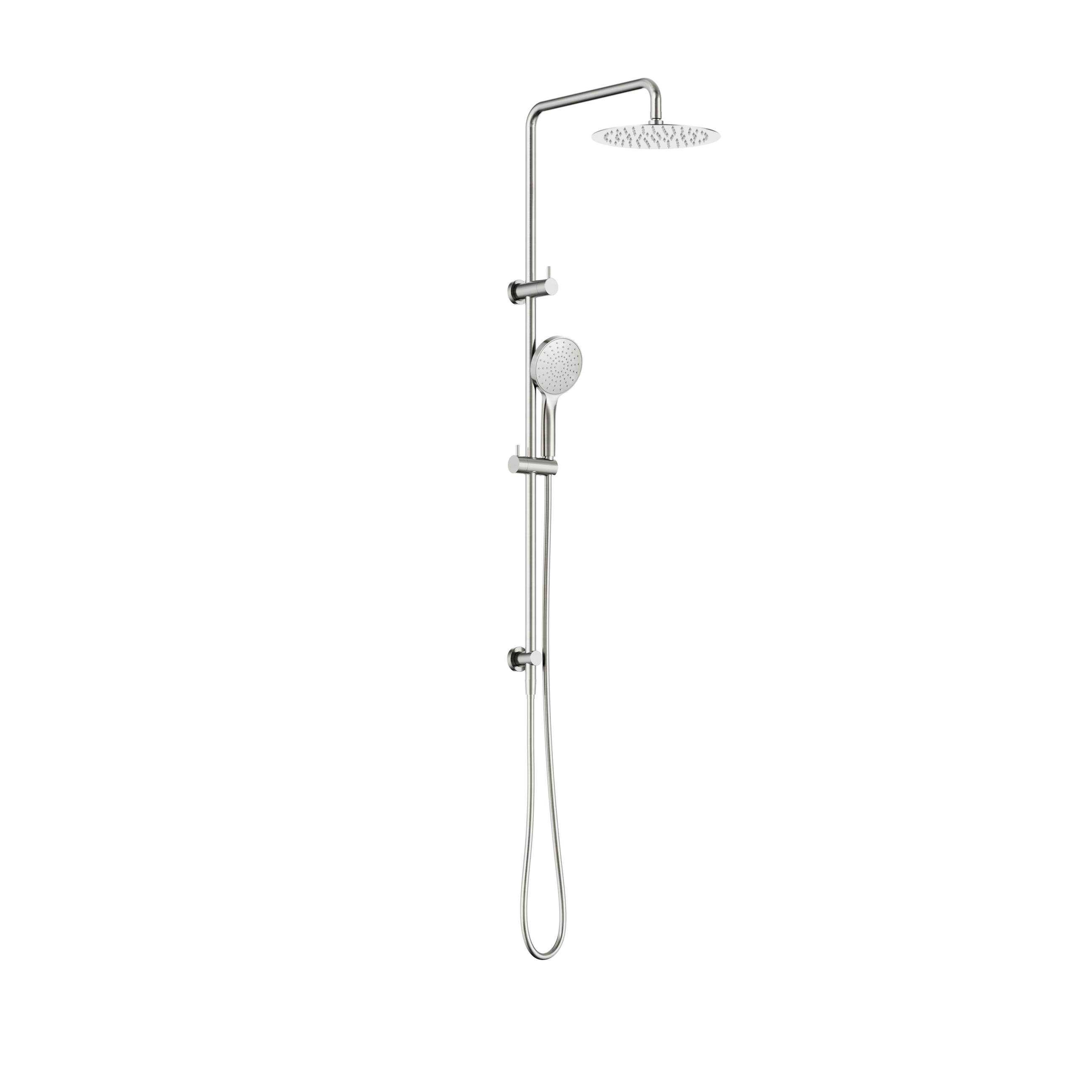 Dolce II Twin Shower Brushed Nickel