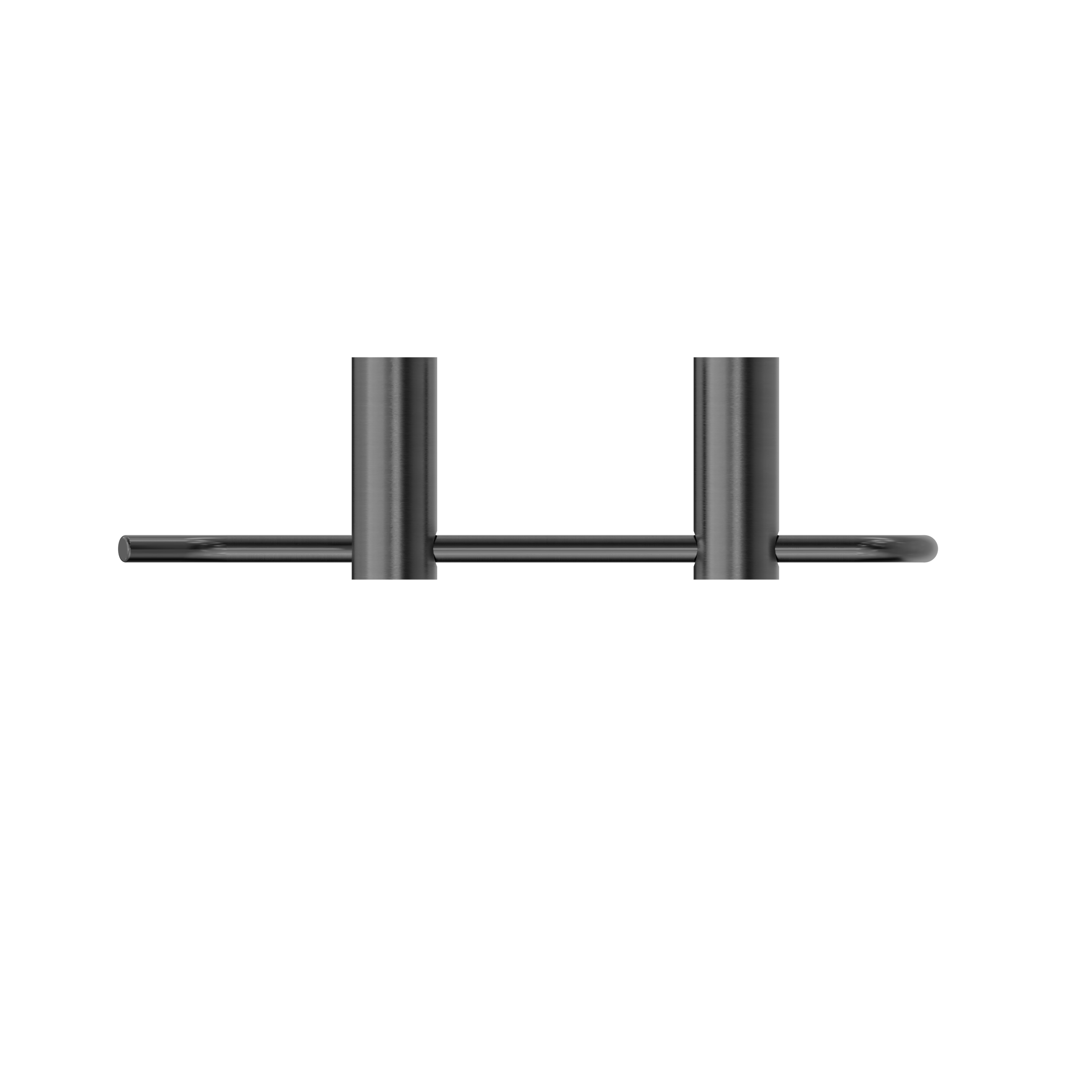 New Mecca Hand Towel Rail Gun Metal