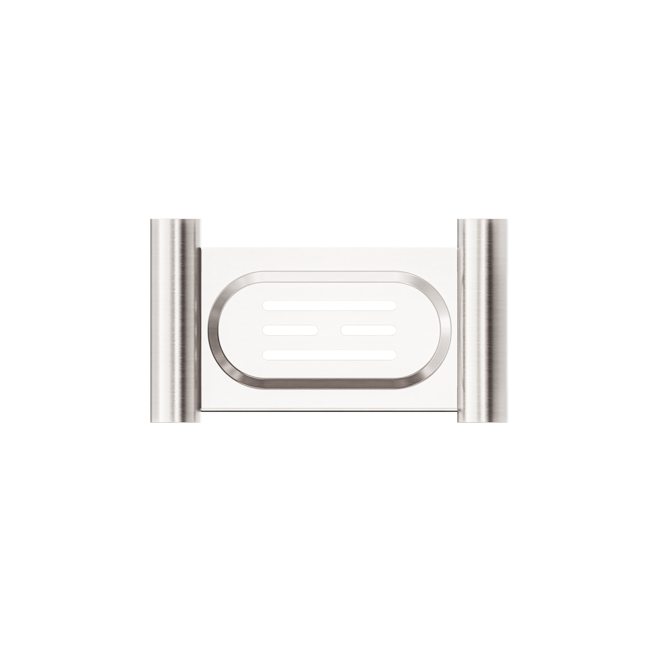 New Mecca Soap Dish Holder Brushed Nickel