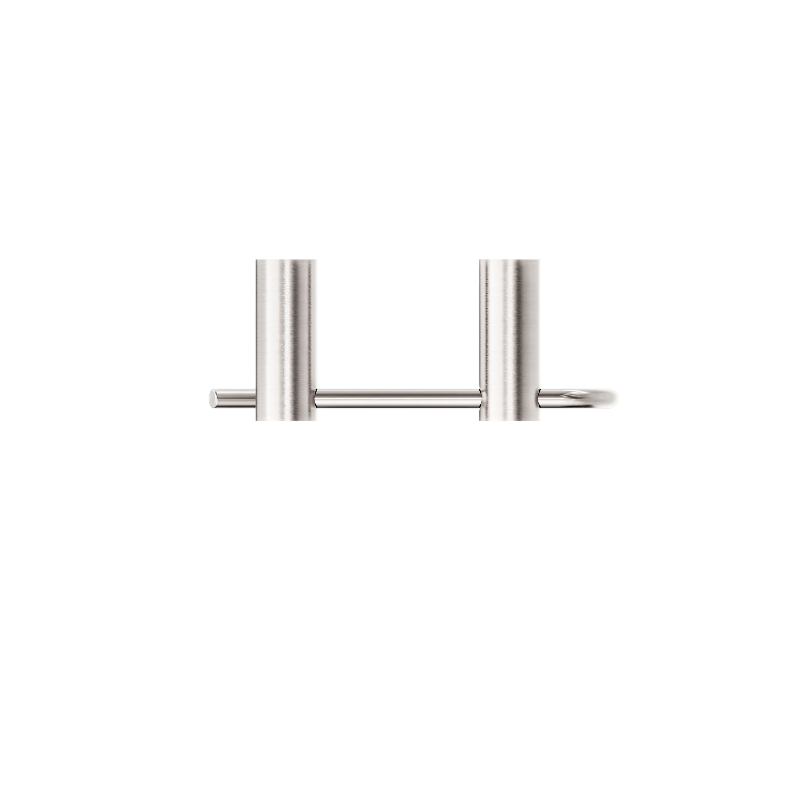 New Mecca Toilet Roll Holder Brushed Nickel