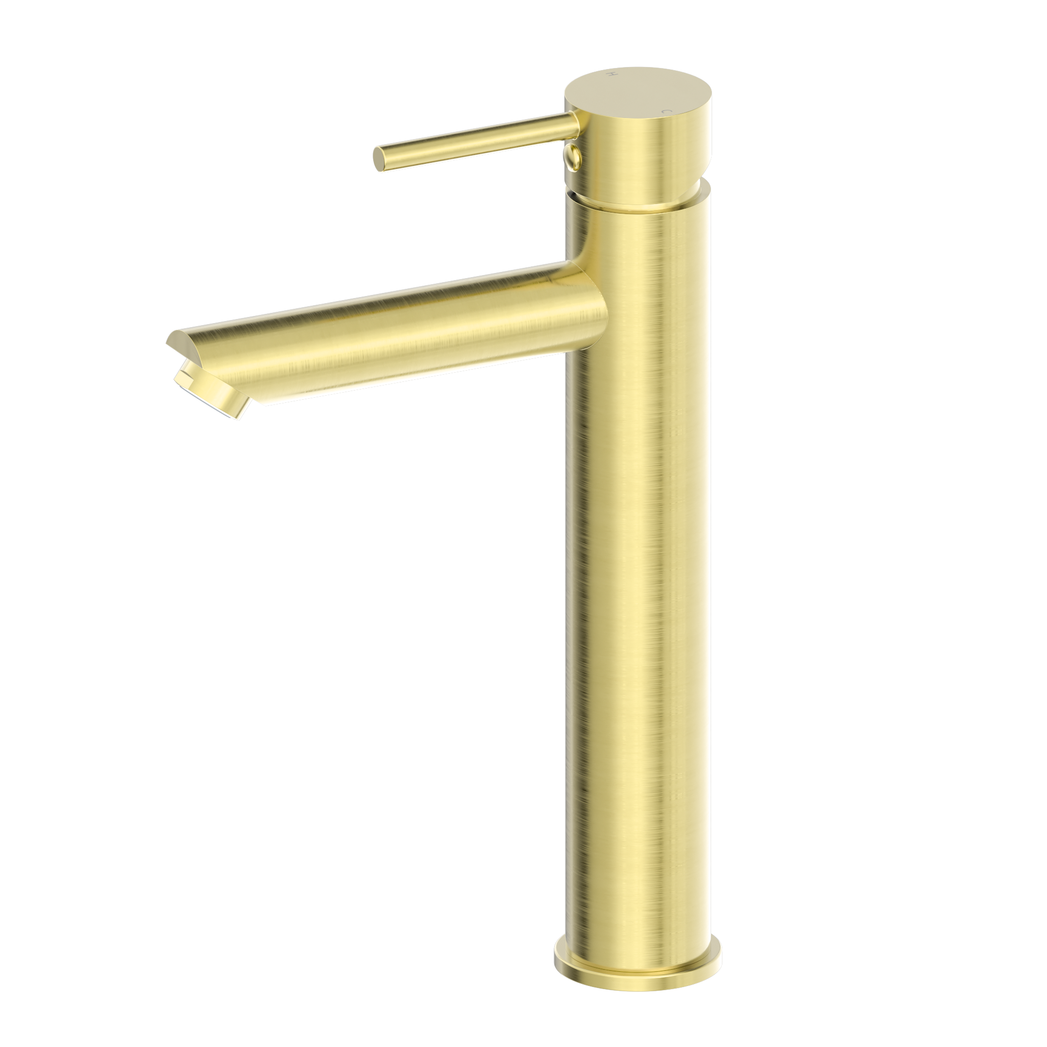 Dolce Tall Basin Mixer Brushed Gold