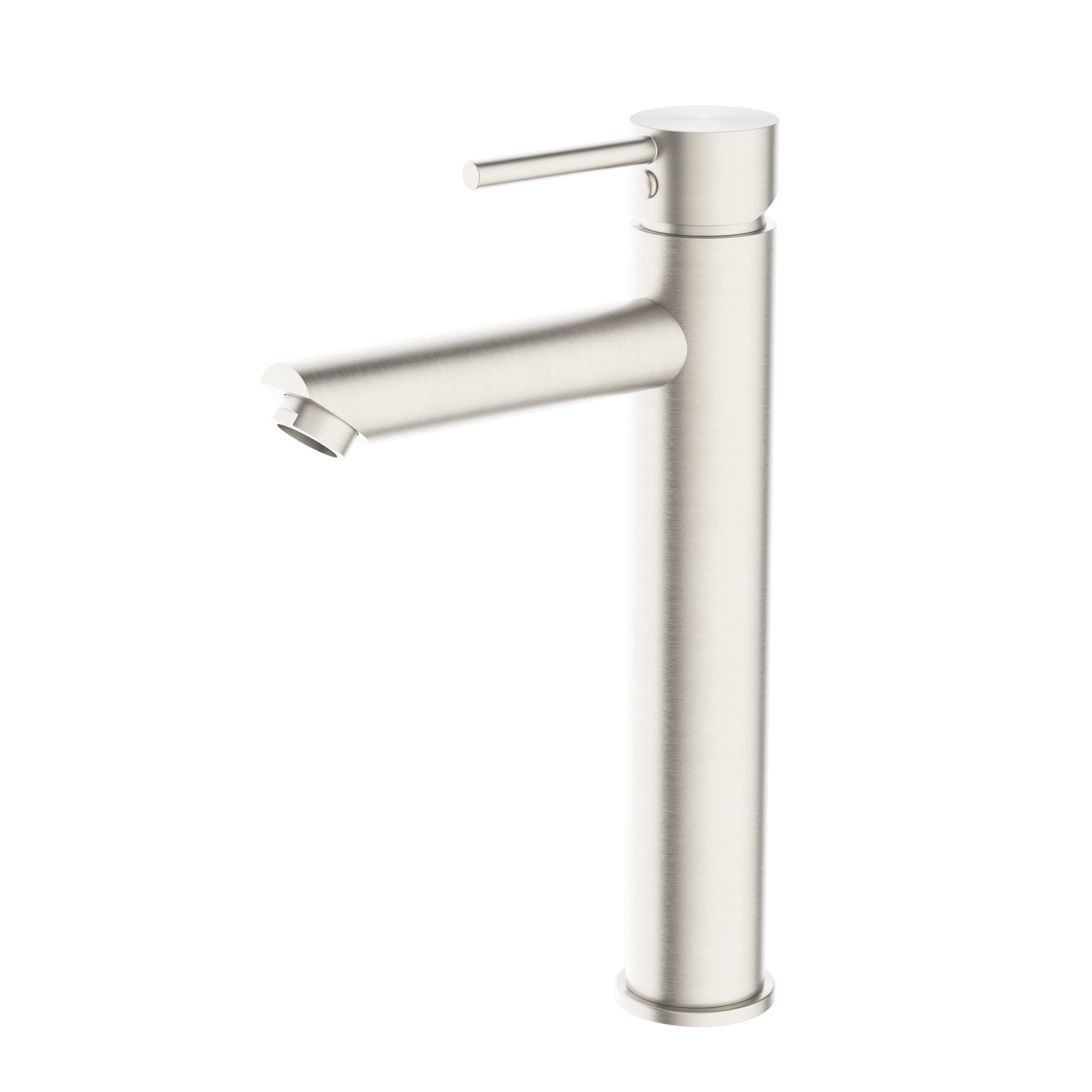 Dolce Tall Basin Mixer Brushed Nickel