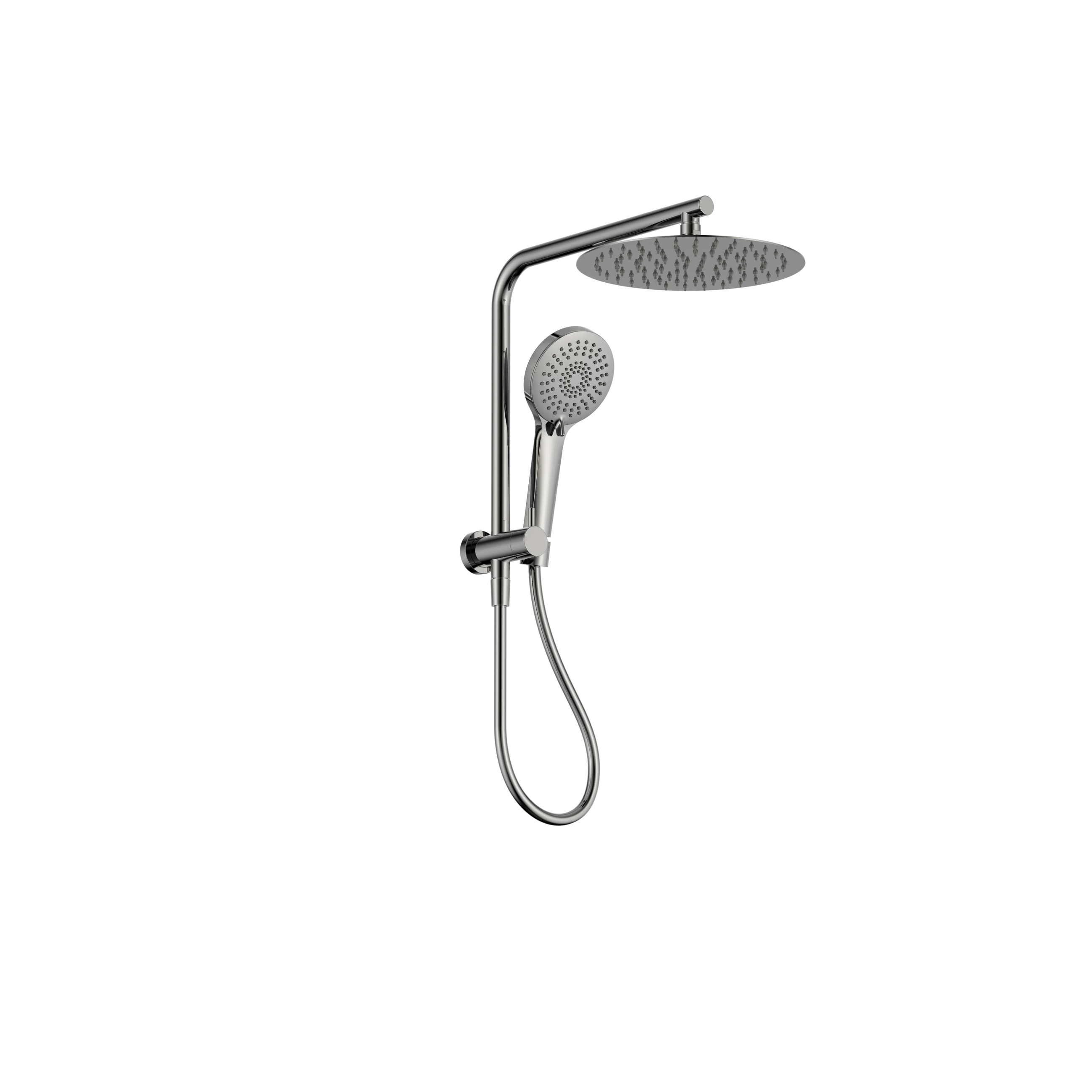 Mecca 2 In 1 Twin Shower Chrome