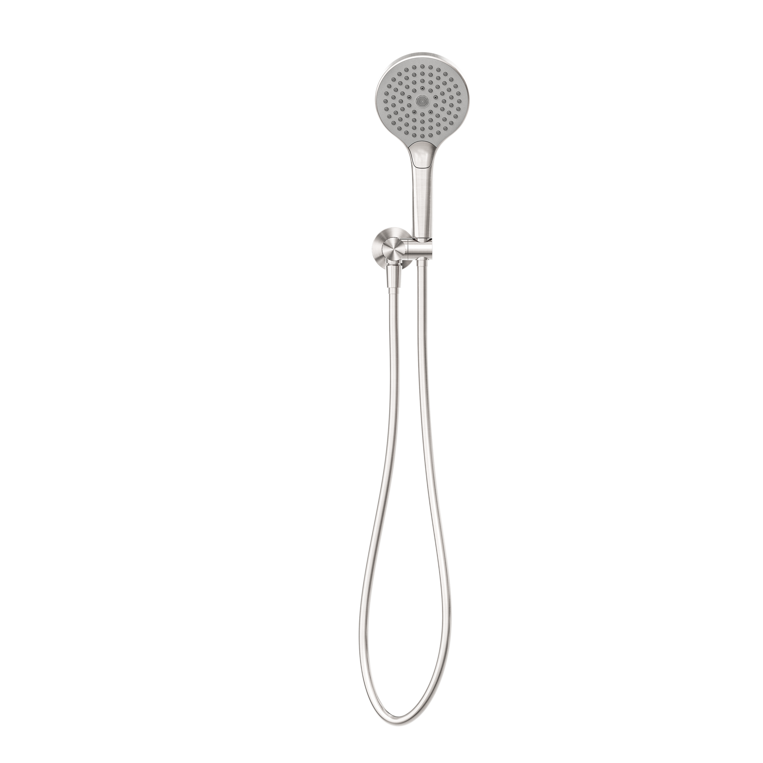 Opal Shower On Bracket With Air Shower II Brushed Nickel