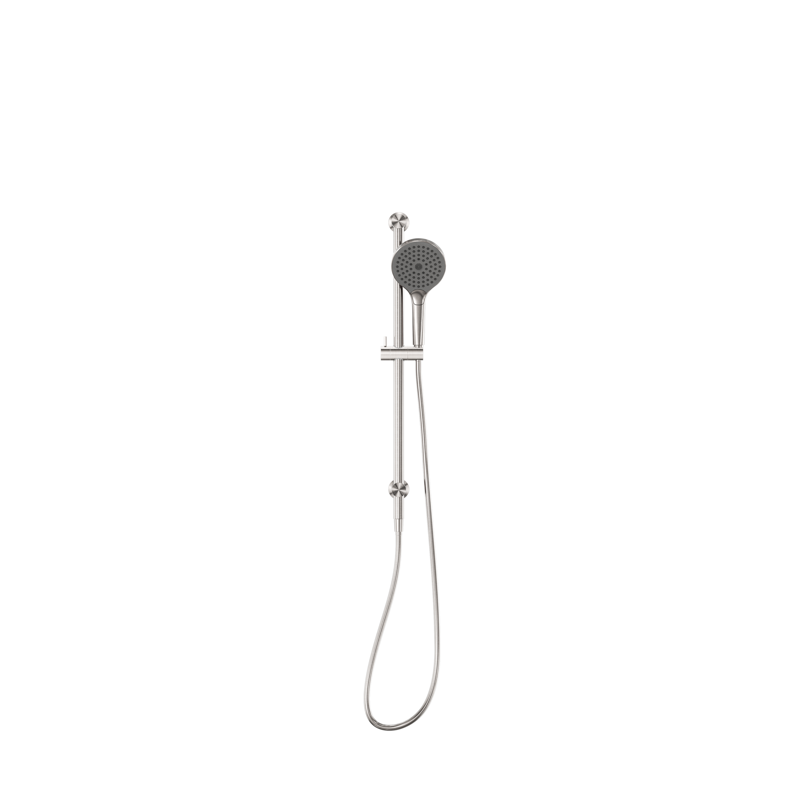 Opal Shower Rail With Air Shower II Brushed Nickel