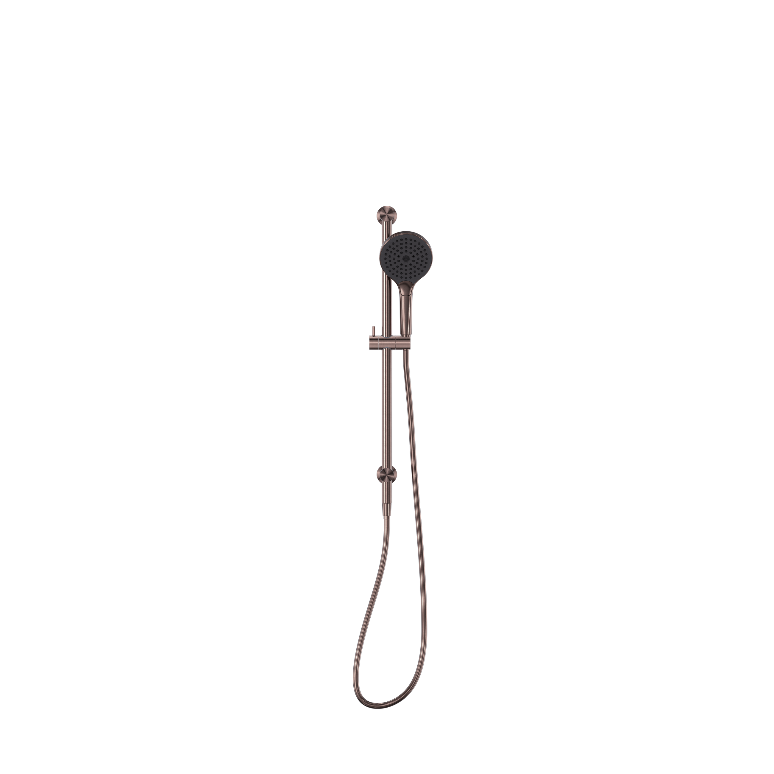 Opal Shower Rail With Air Shower II Brushed Bronze