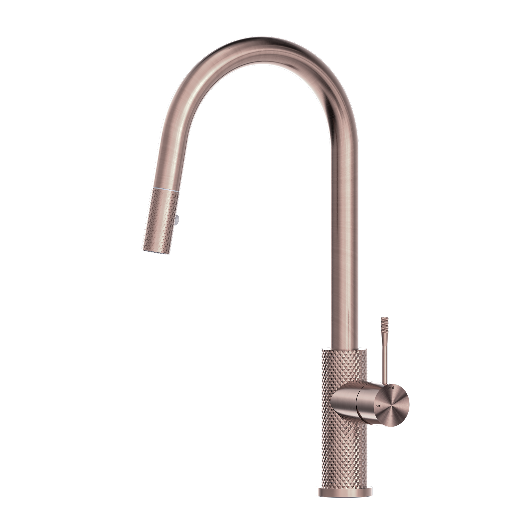 Opal Pull Out Sink Mixer With Vegie Spray Function Brushed Bronze