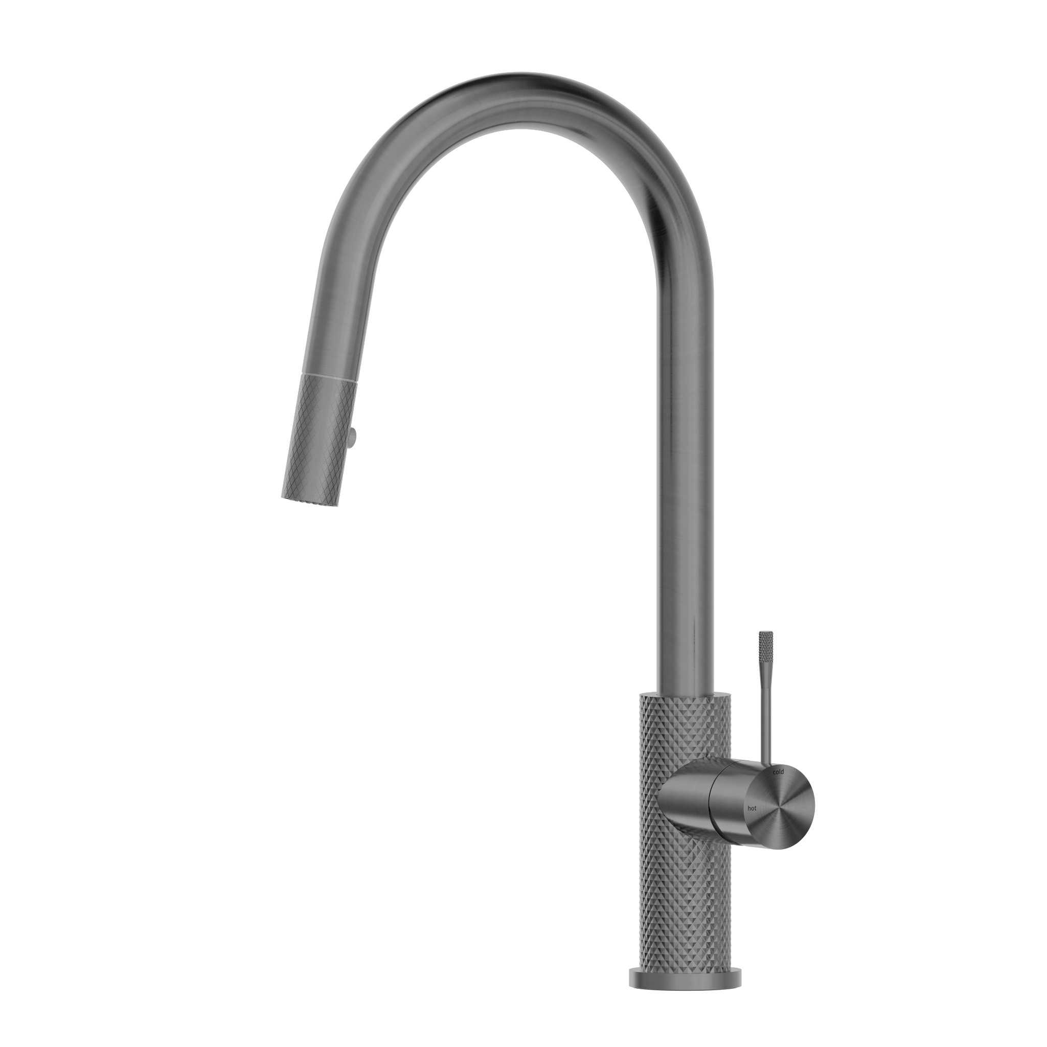 Opal Pull Out Sink Mixer With Vegie Spray Function Graphite