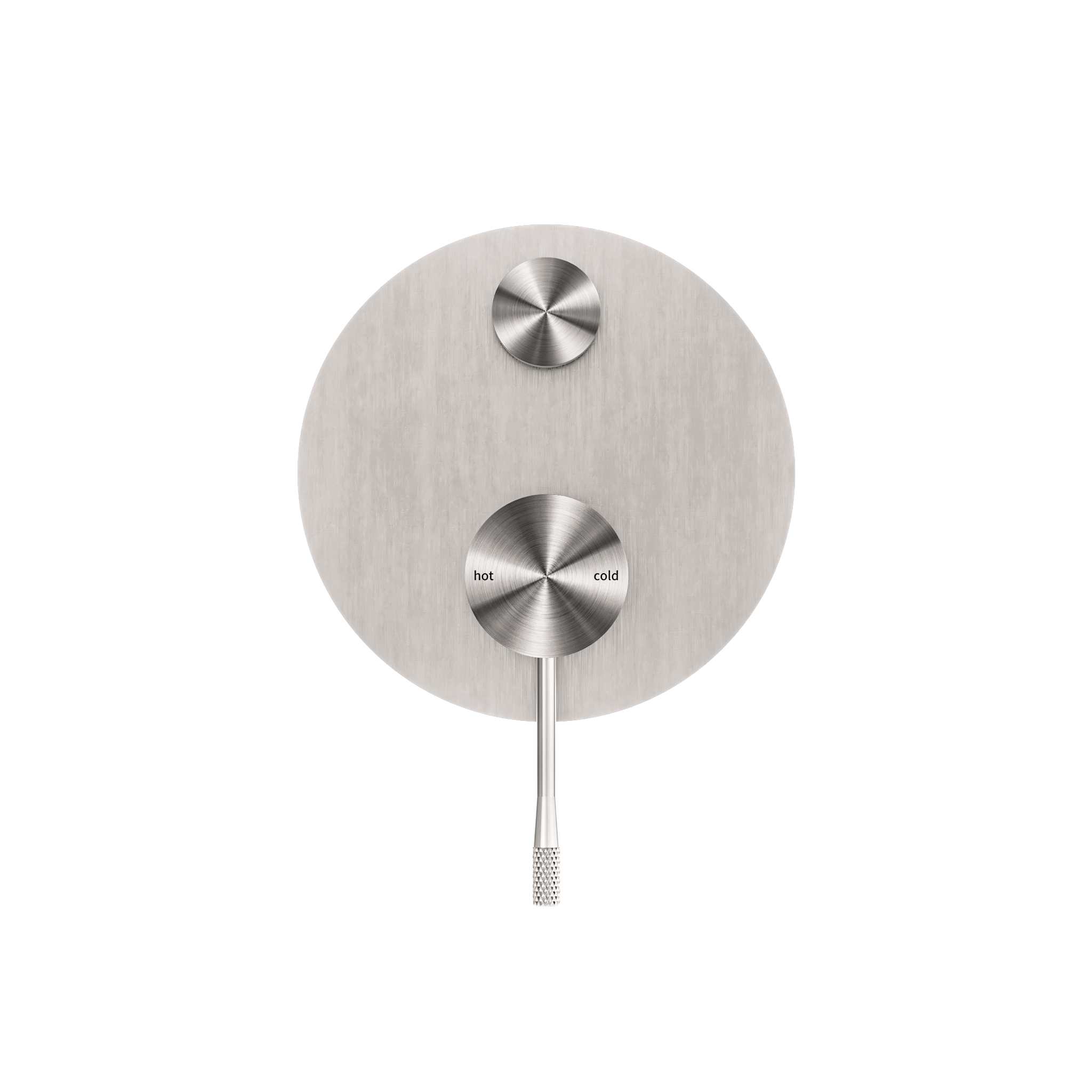 Opal Shower Mixer With Diverter Brushed Nickel