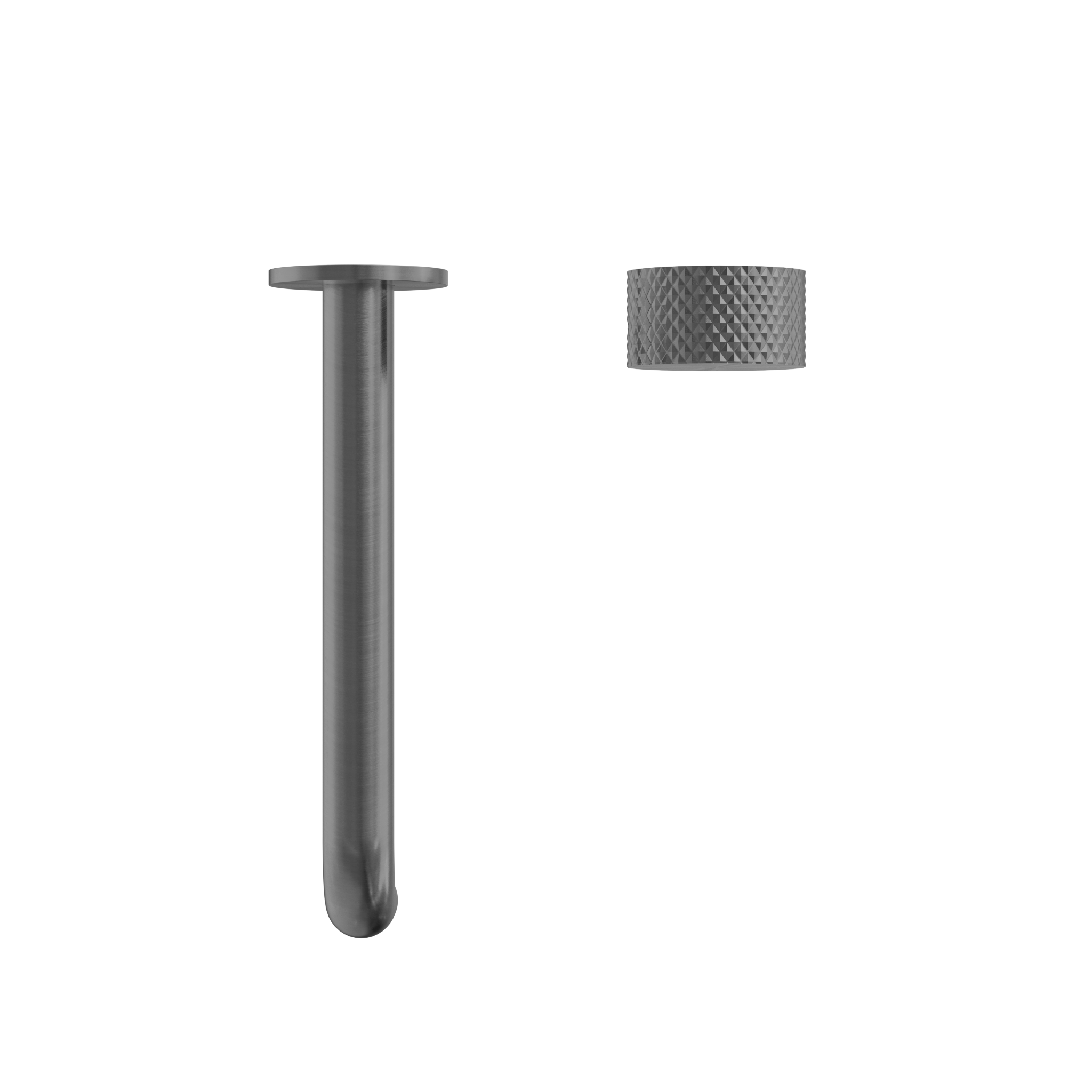 Opal Progressive Wall Basin/Bath Set 185mm Graphite