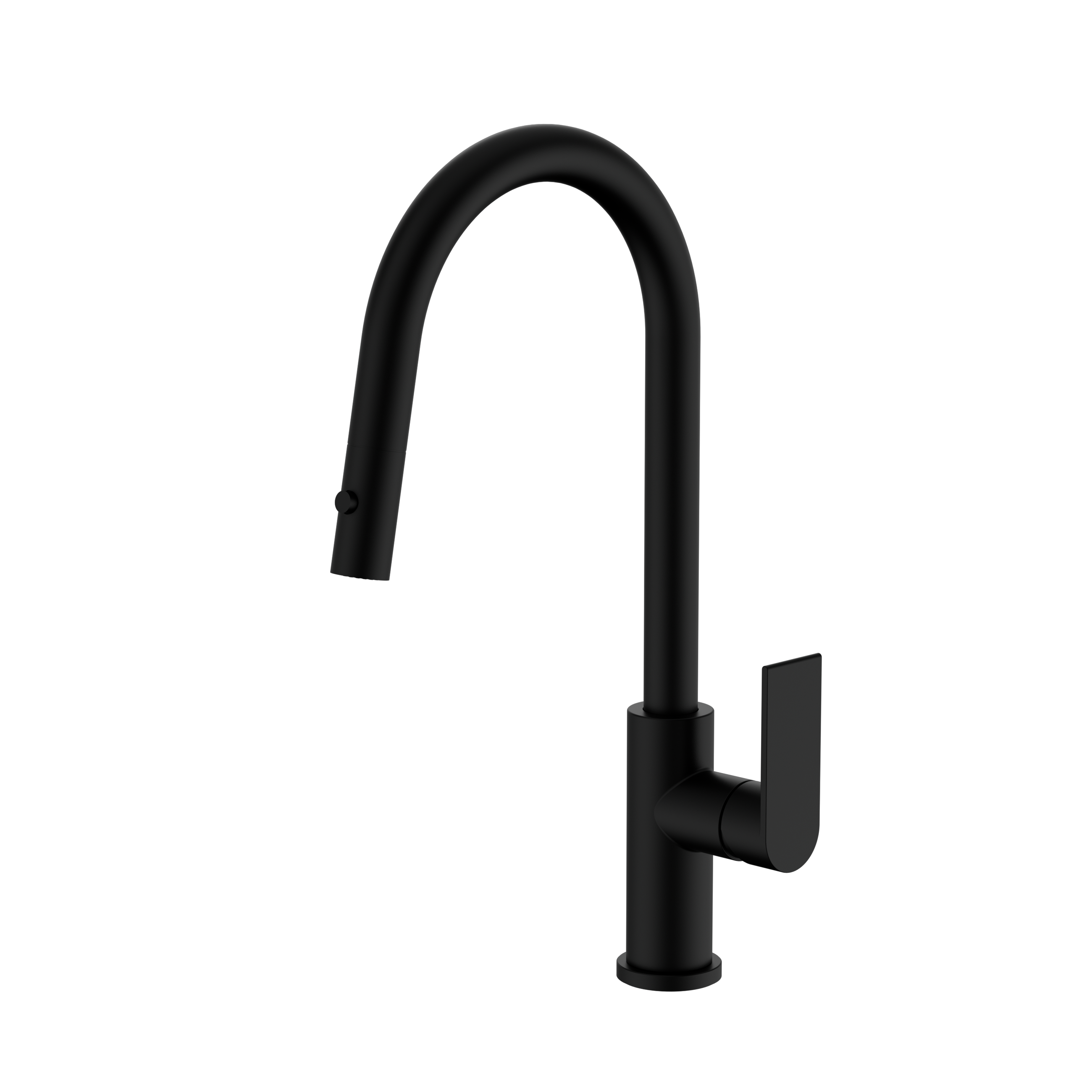 Bianca Pull Out Sink Mixer With Vegie Spray Function Matte Black