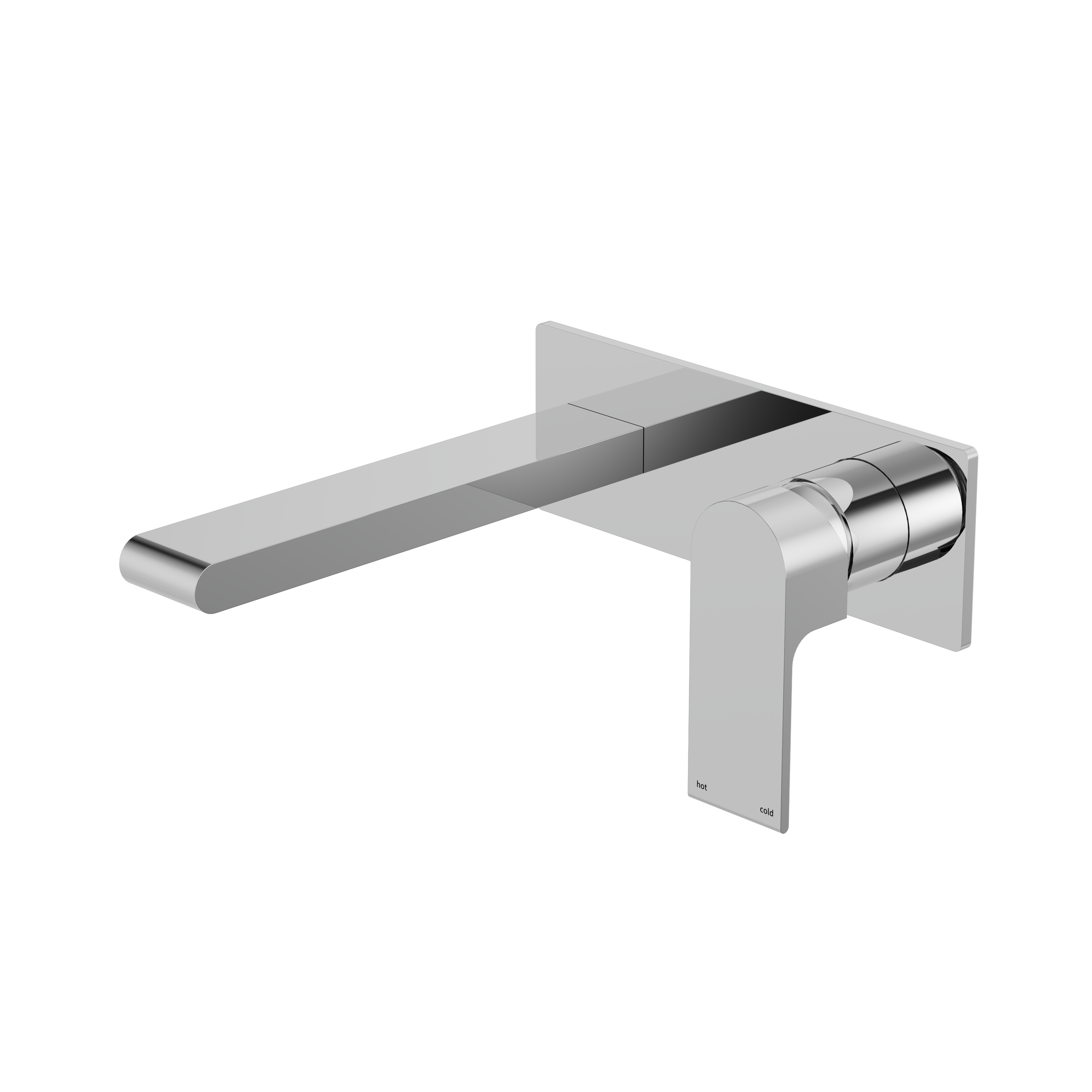 Bianca Wall Basin/Bath Mixer 230mm Chrome