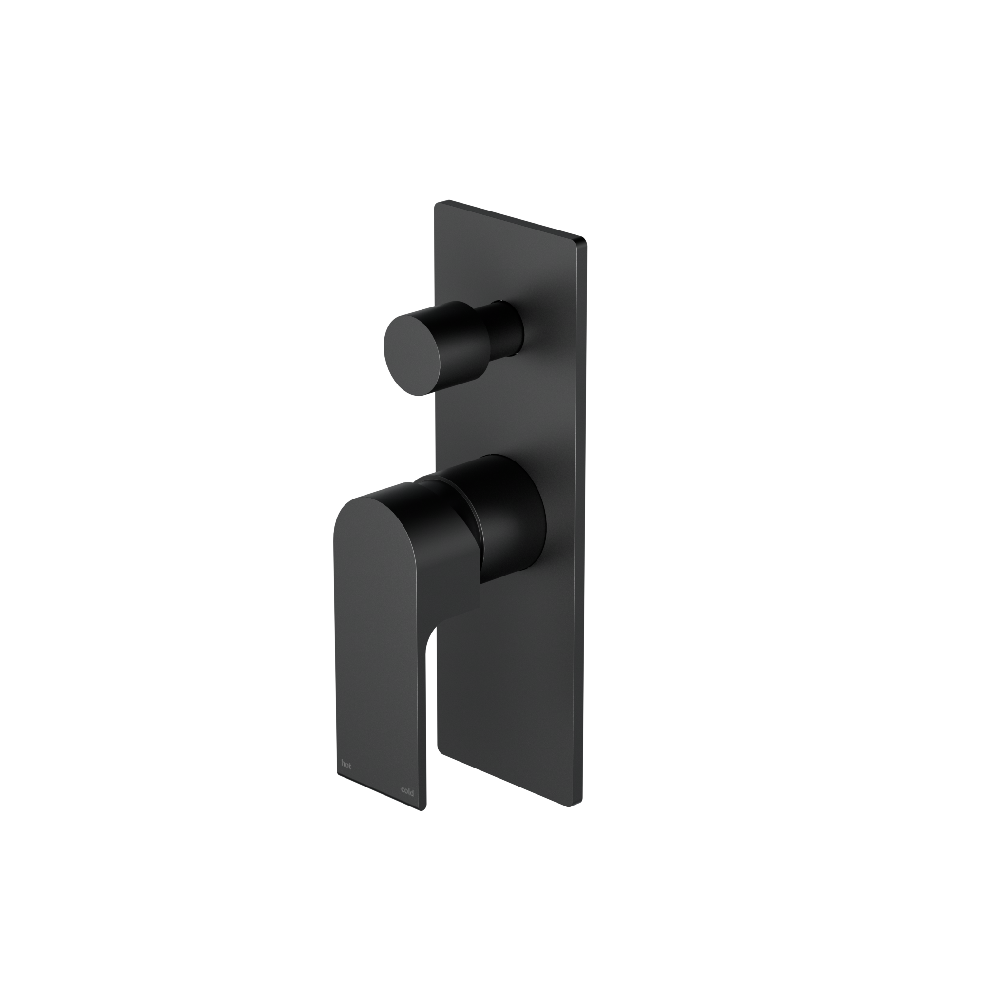 Bianca Shower Mixer With Diverter Matte Black