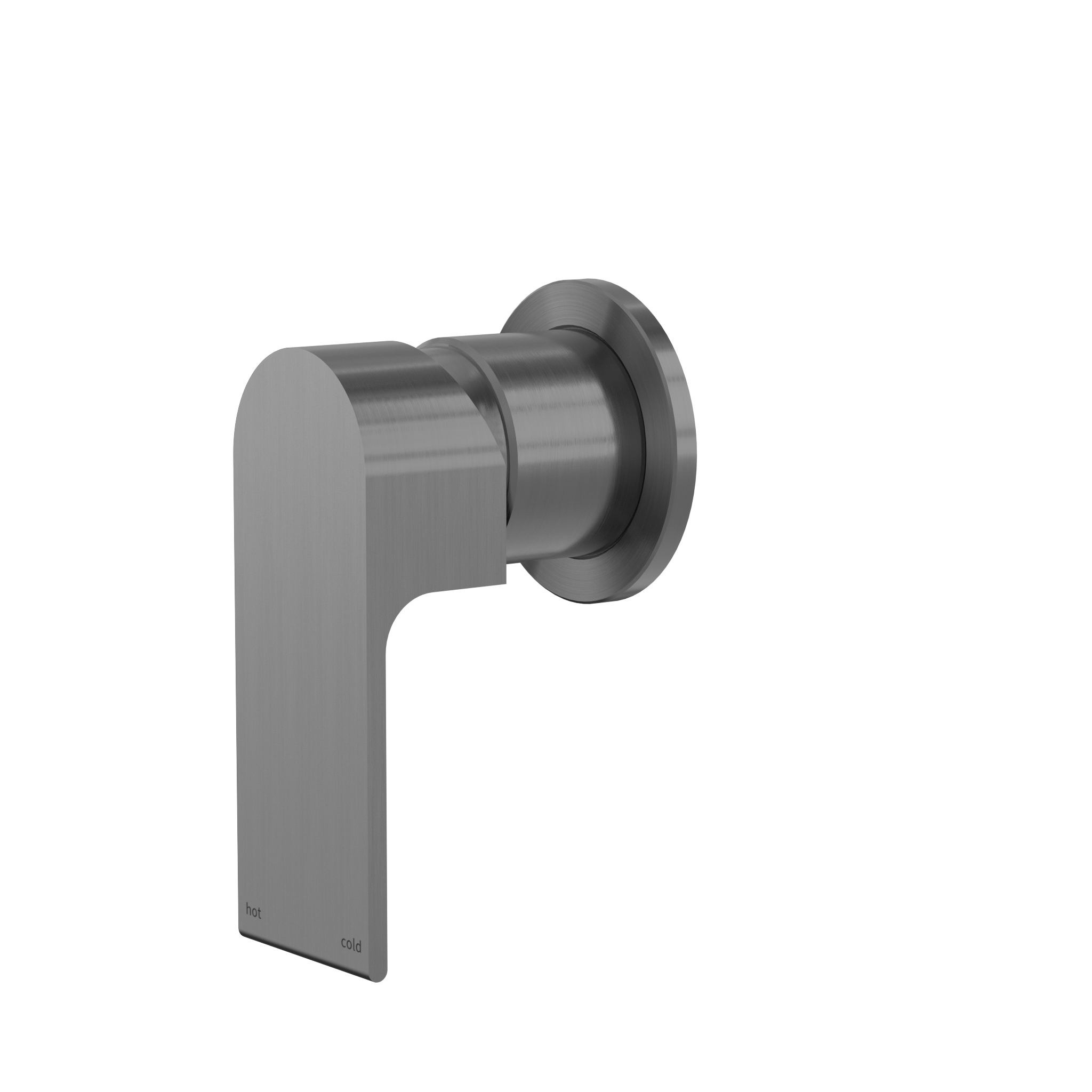 Bianca Shower Mixer 60mm Plate Gun Metal