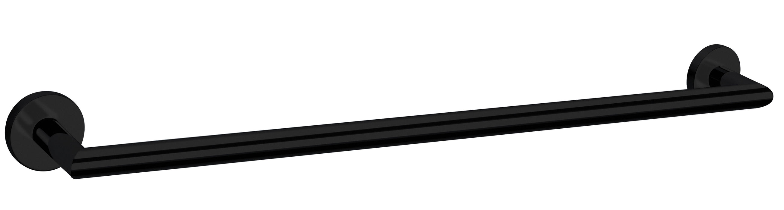 Dolce Single Towel Rail 700mm Matte Black